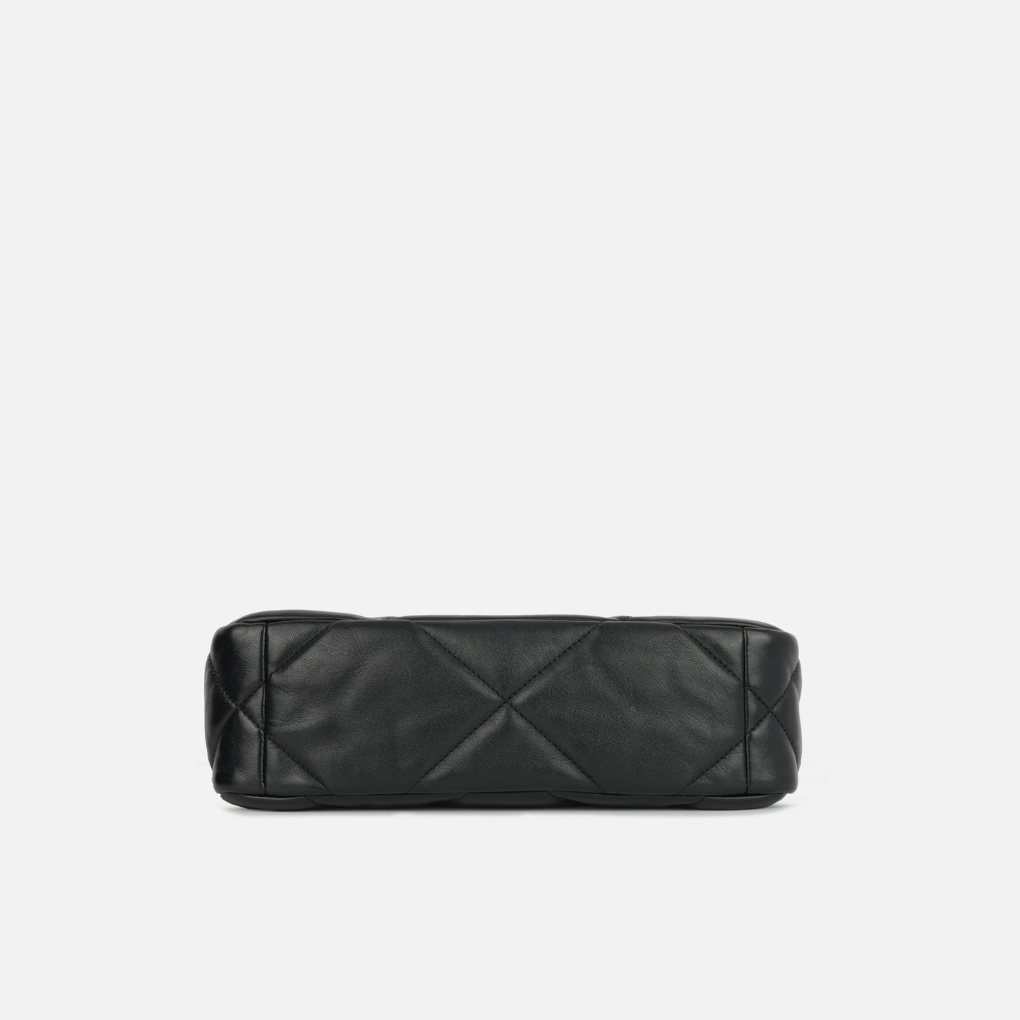 Chanel - Small 19 Flap Bag - Black Lambskin MHW - Pre-Loved - 2022