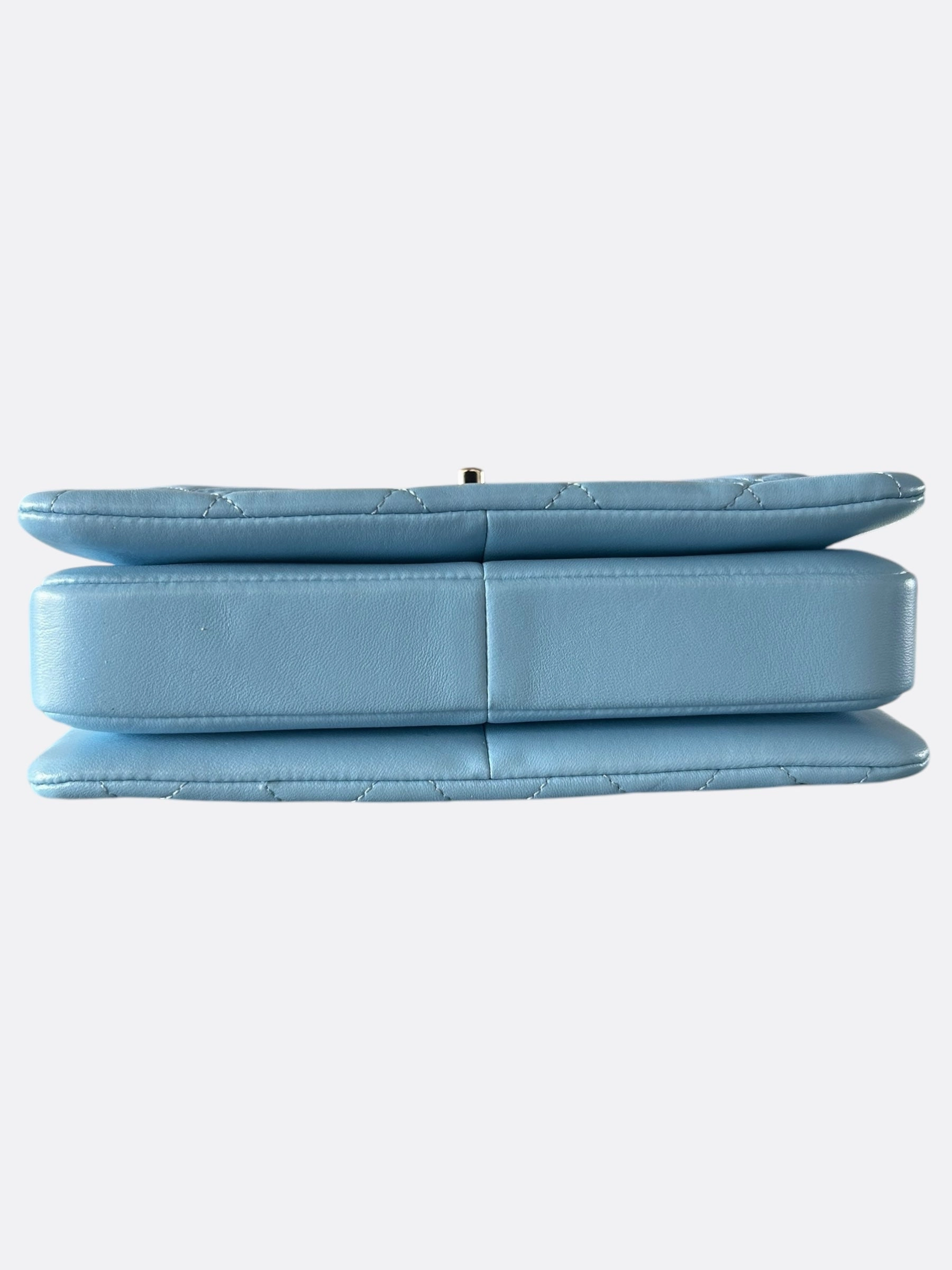 Chanel Baby Blue Small Top Handle Bag