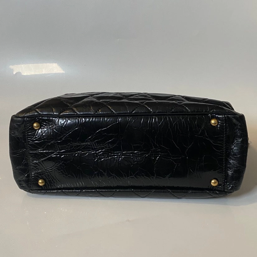Chanel Black Quilted Leather Shoulder Bag