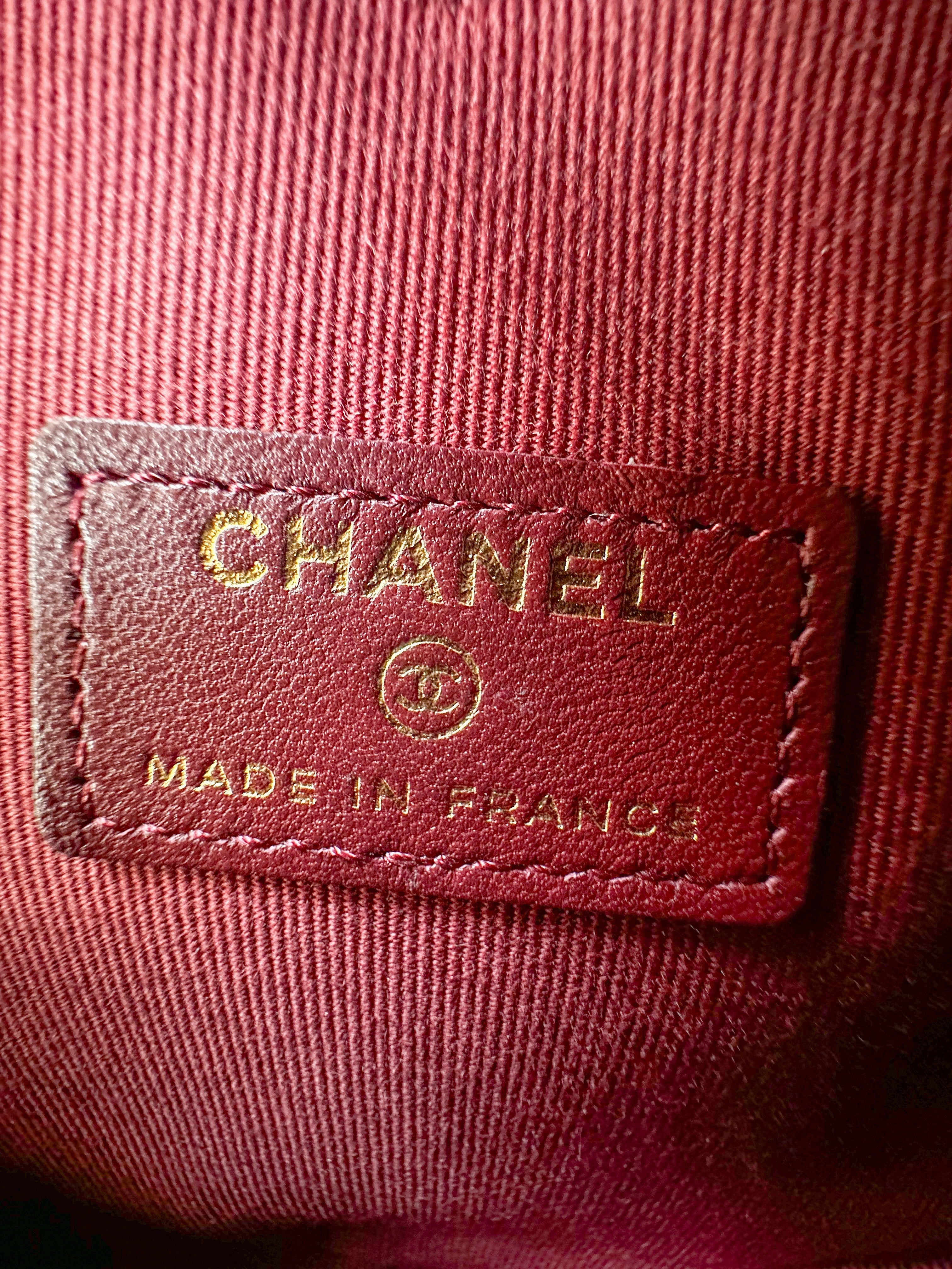 Chanel Black Quilted Mini Heart Bag