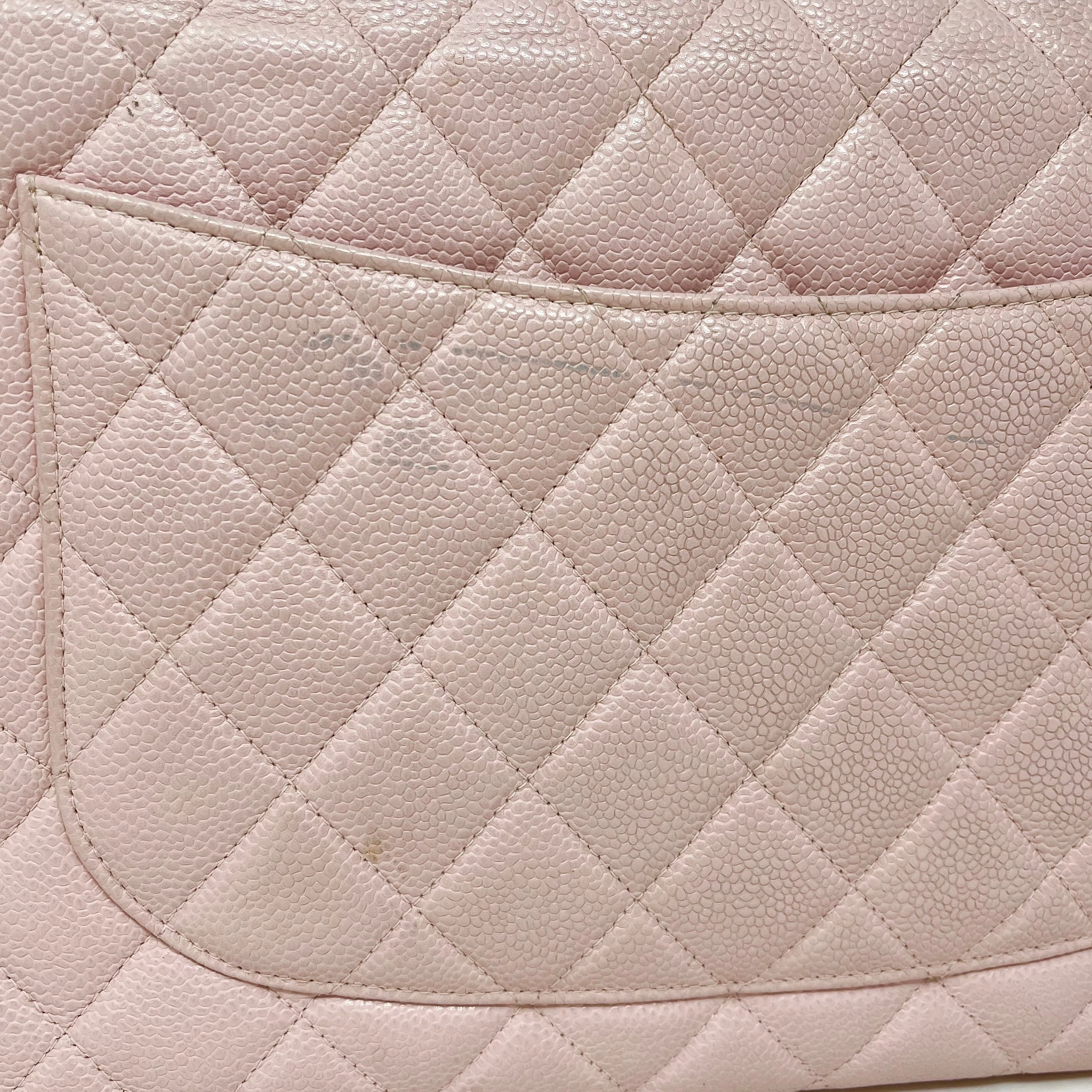 Chanel Caviar Jumbo Classic Single Flap Bag