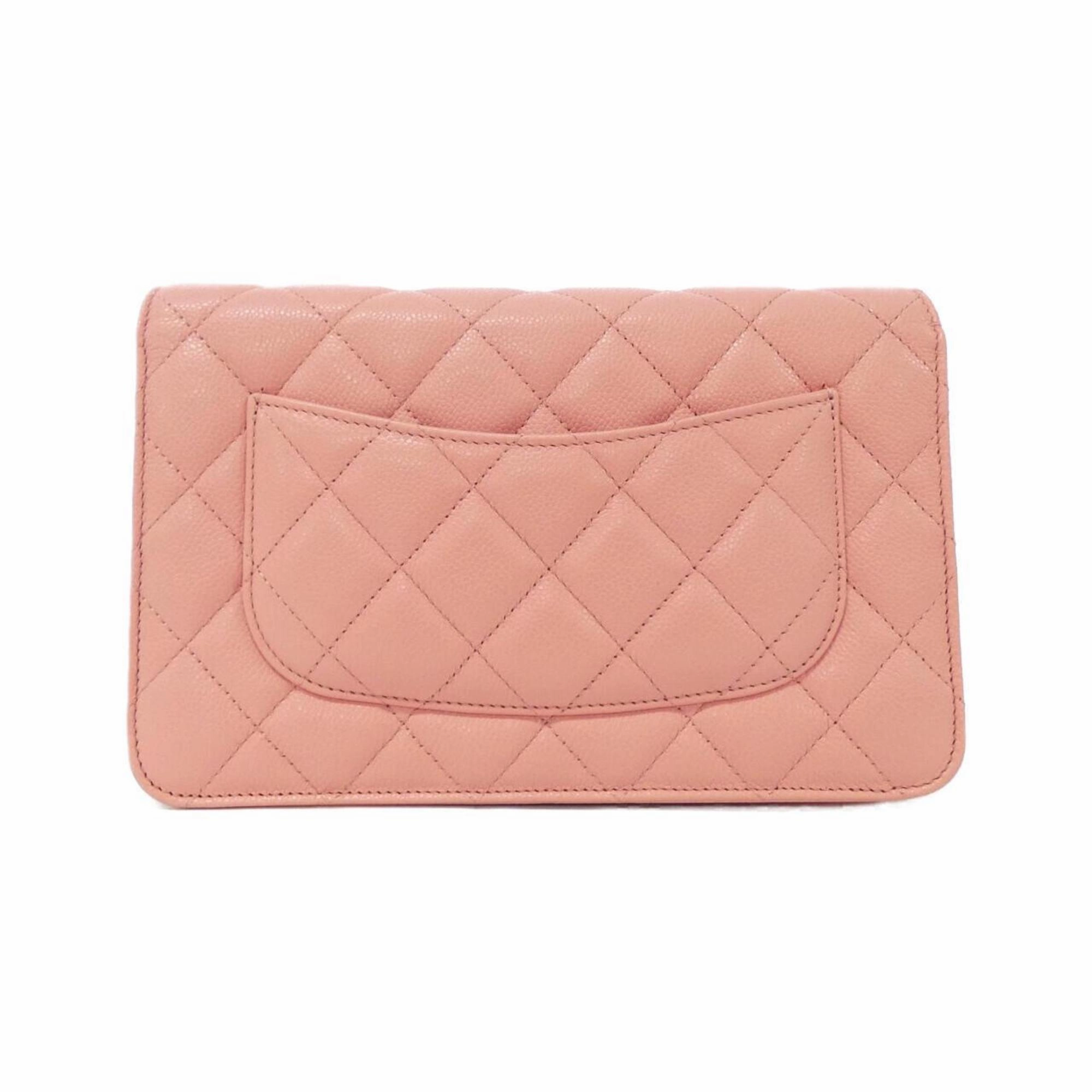 Chanel Caviar Leather Shoulder Bag (Pre-Owned)