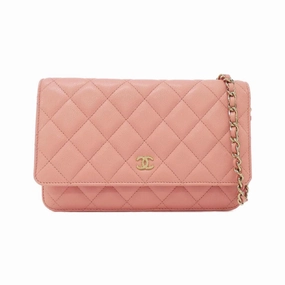 Chanel Caviar Leather Shoulder Bag (Pre-Owned)