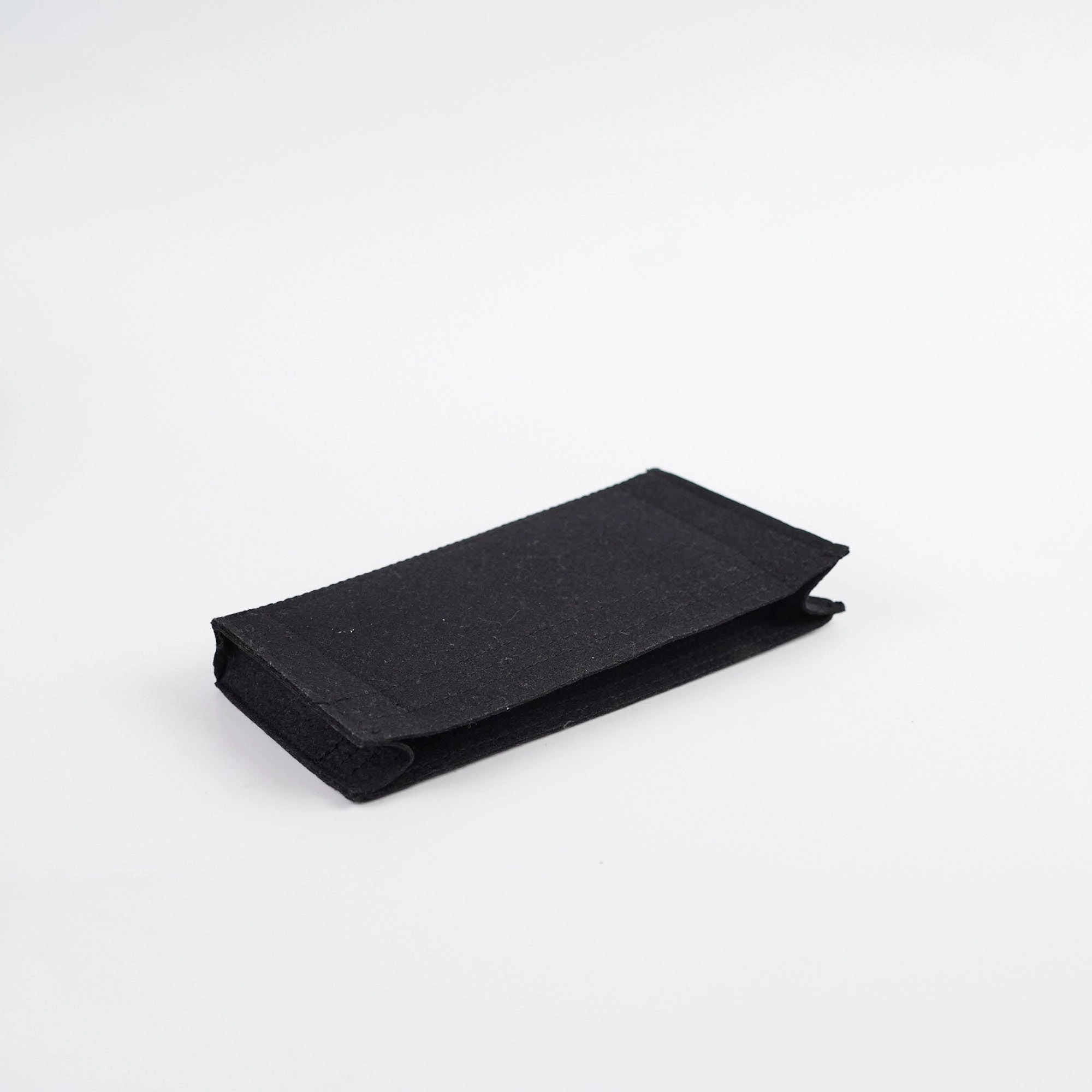 Chanel CC Logo Wallet On Chain WOC Black