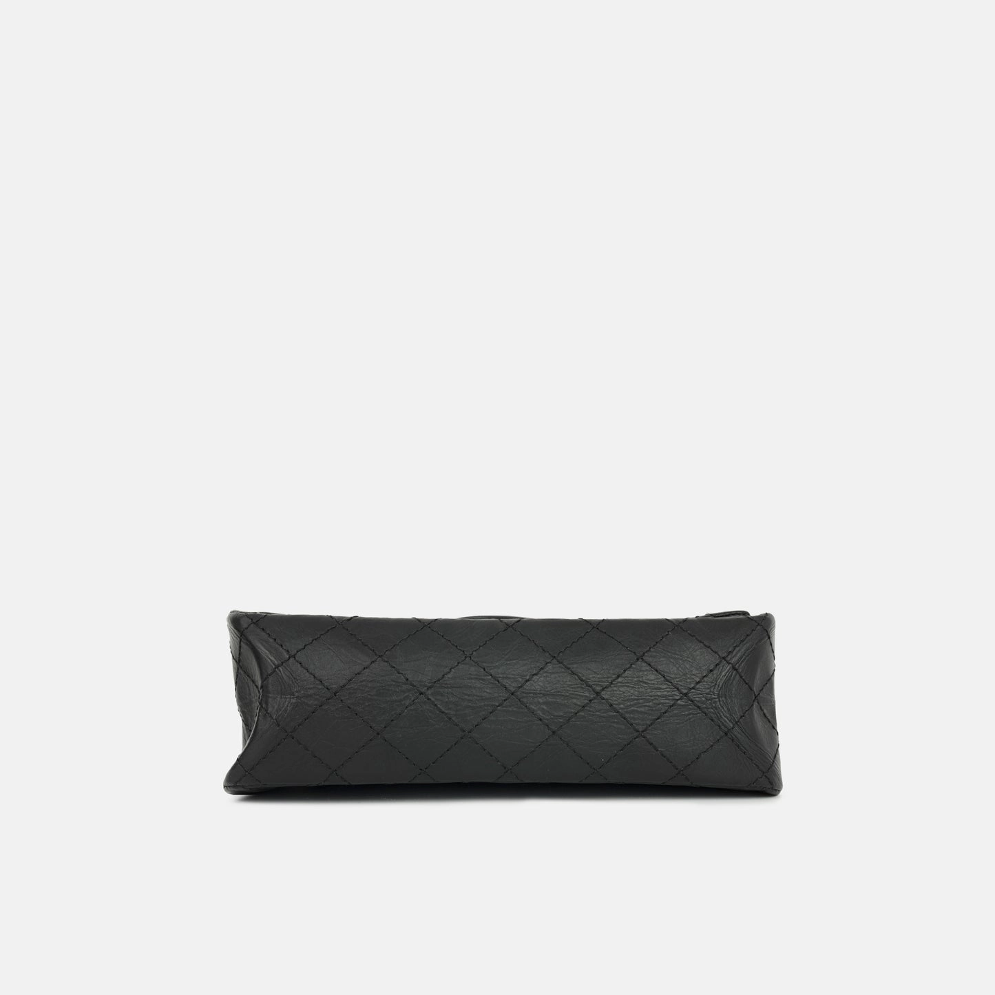 Chanel Chanel - 2.55 Reissue Flap Bag - 225 - Black Aged Lambskin GHW - Pre-Loved