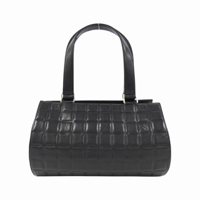 Chanel Chocolate Bar Leather Shoulder Bag (Pre-Owned)