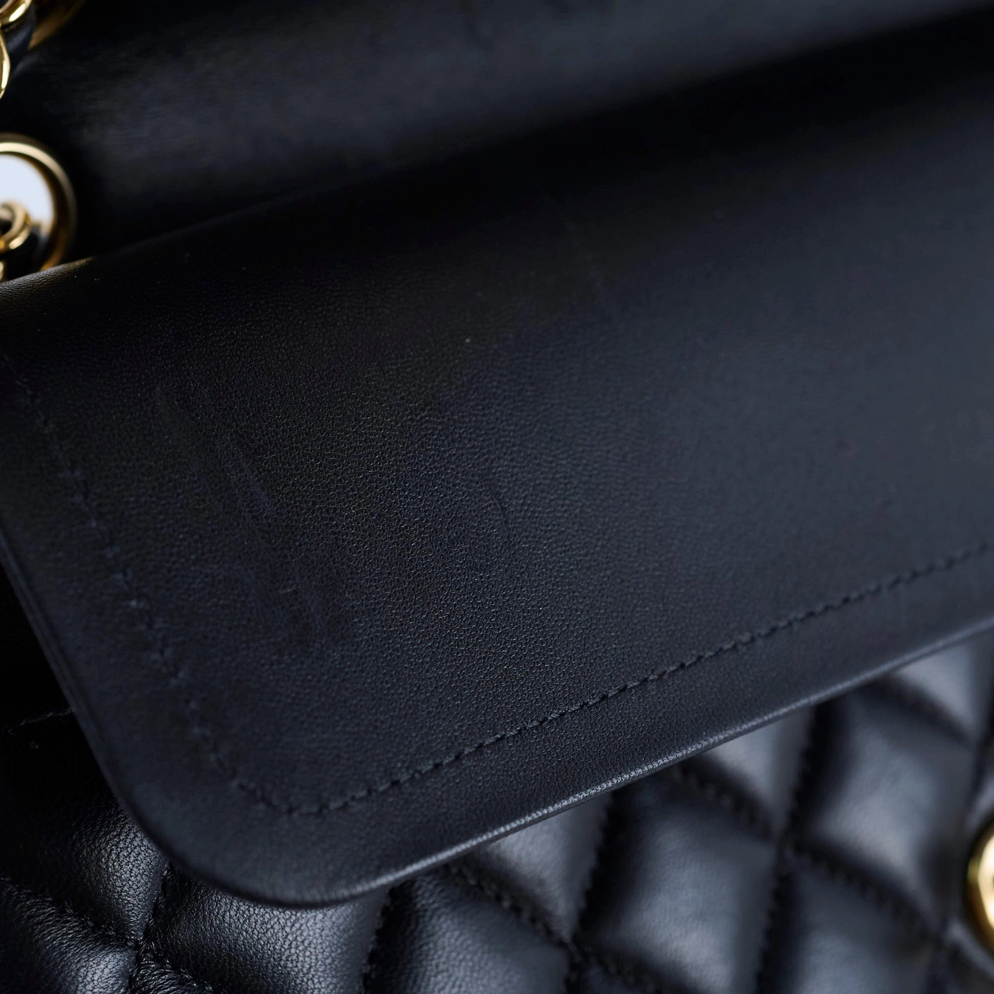 Chanel Classic Double Flap Lambskin Black Series 23