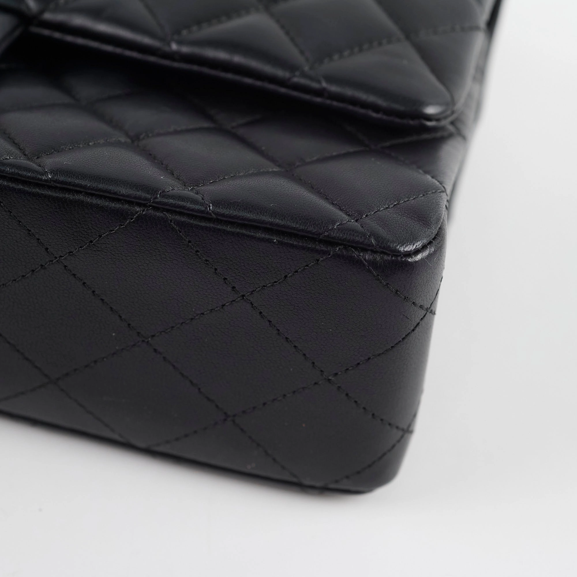 Chanel Classic Double Flap Lambskin Black Series 23