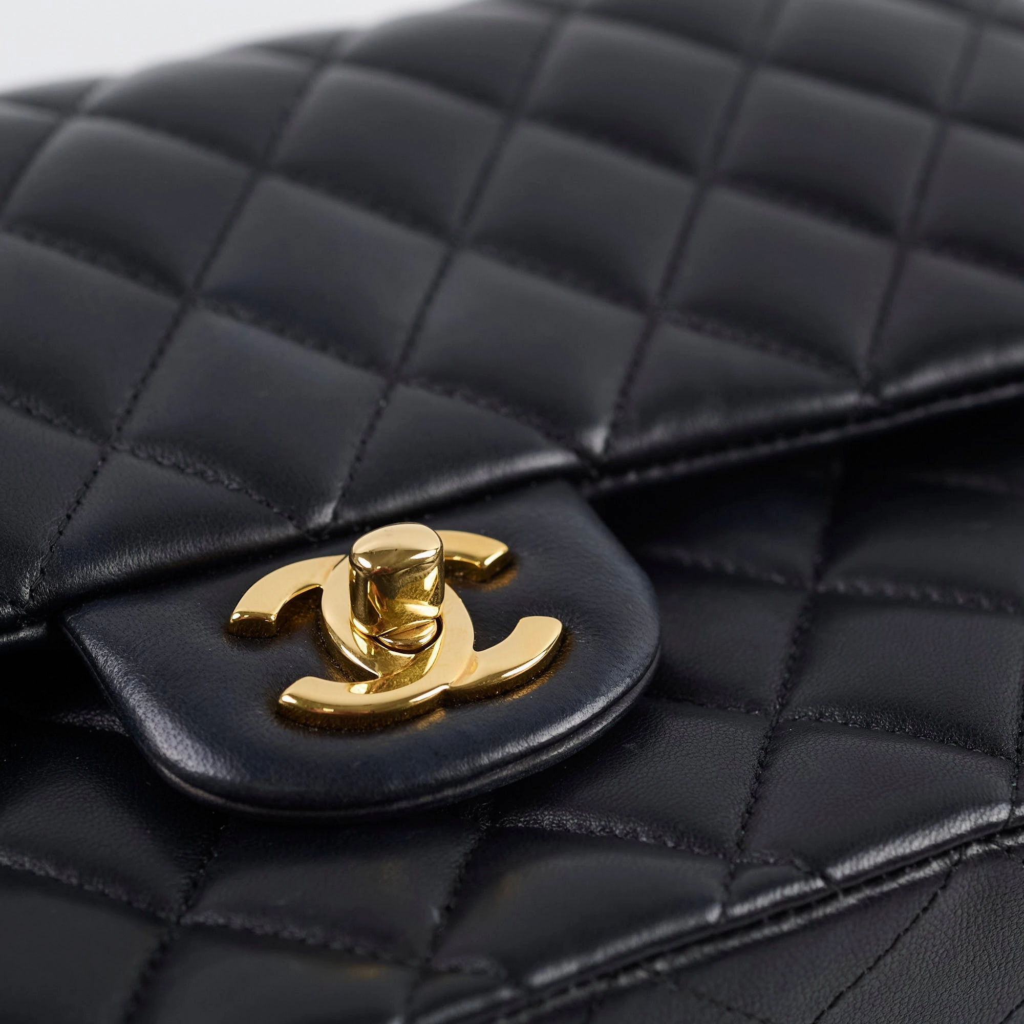 Chanel Classic Double Flap Lambskin Black Series 23