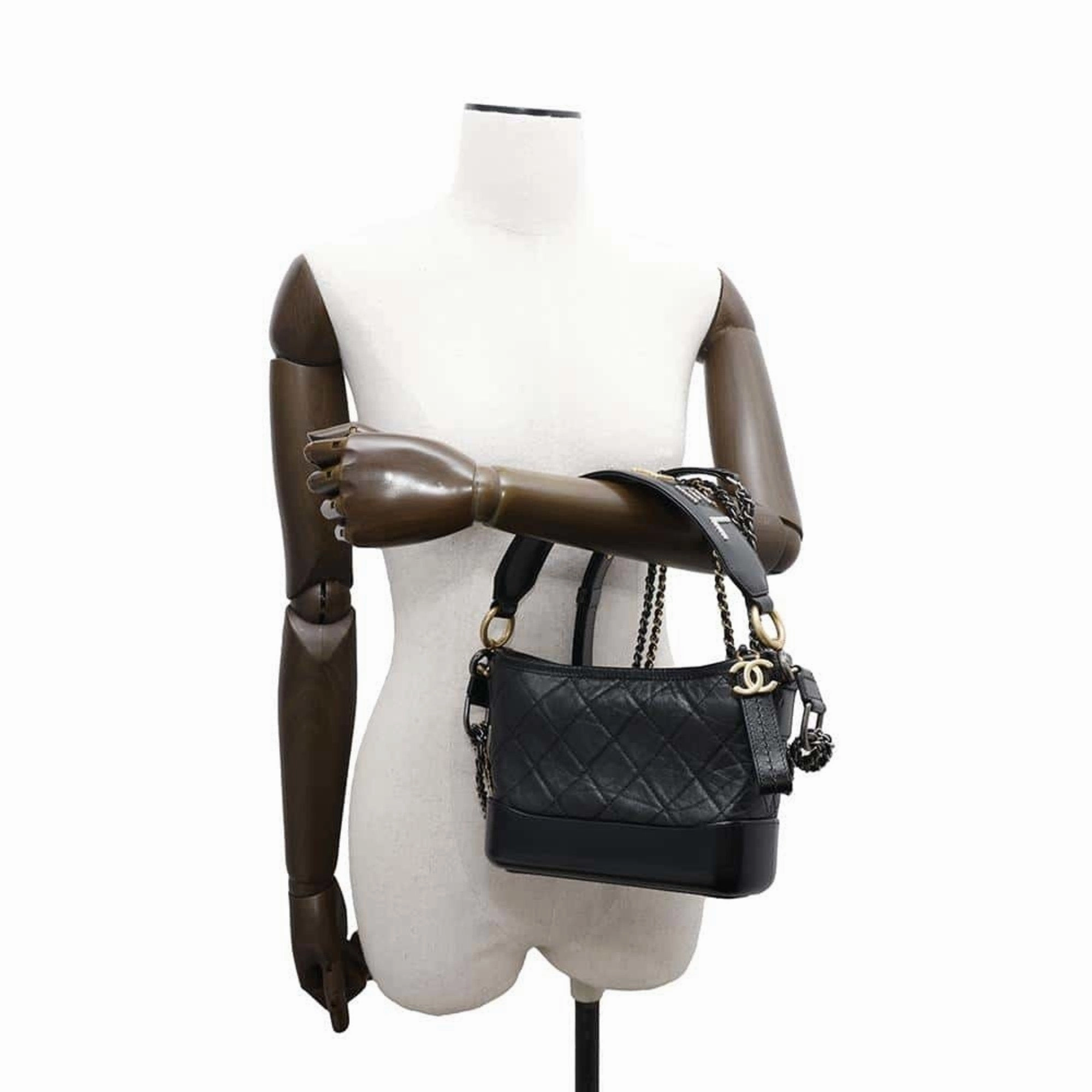 Chanel Gabriel Leather Shoulder Bag (Pre-Owned)