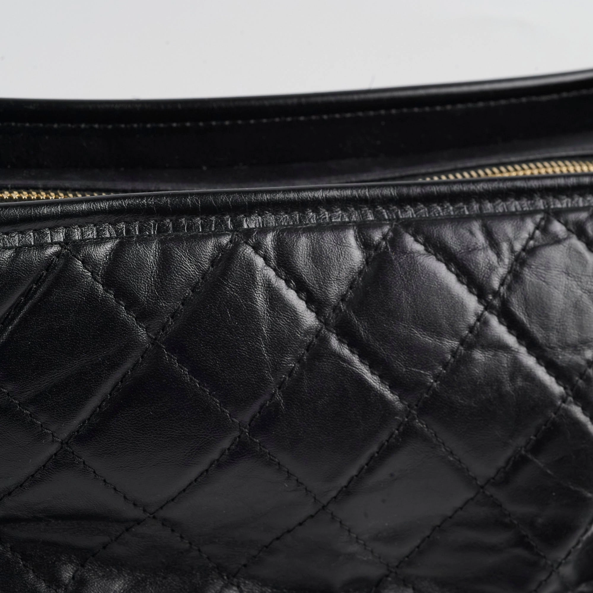 Chanel Gabriel Medium Calfskin Black Series 26