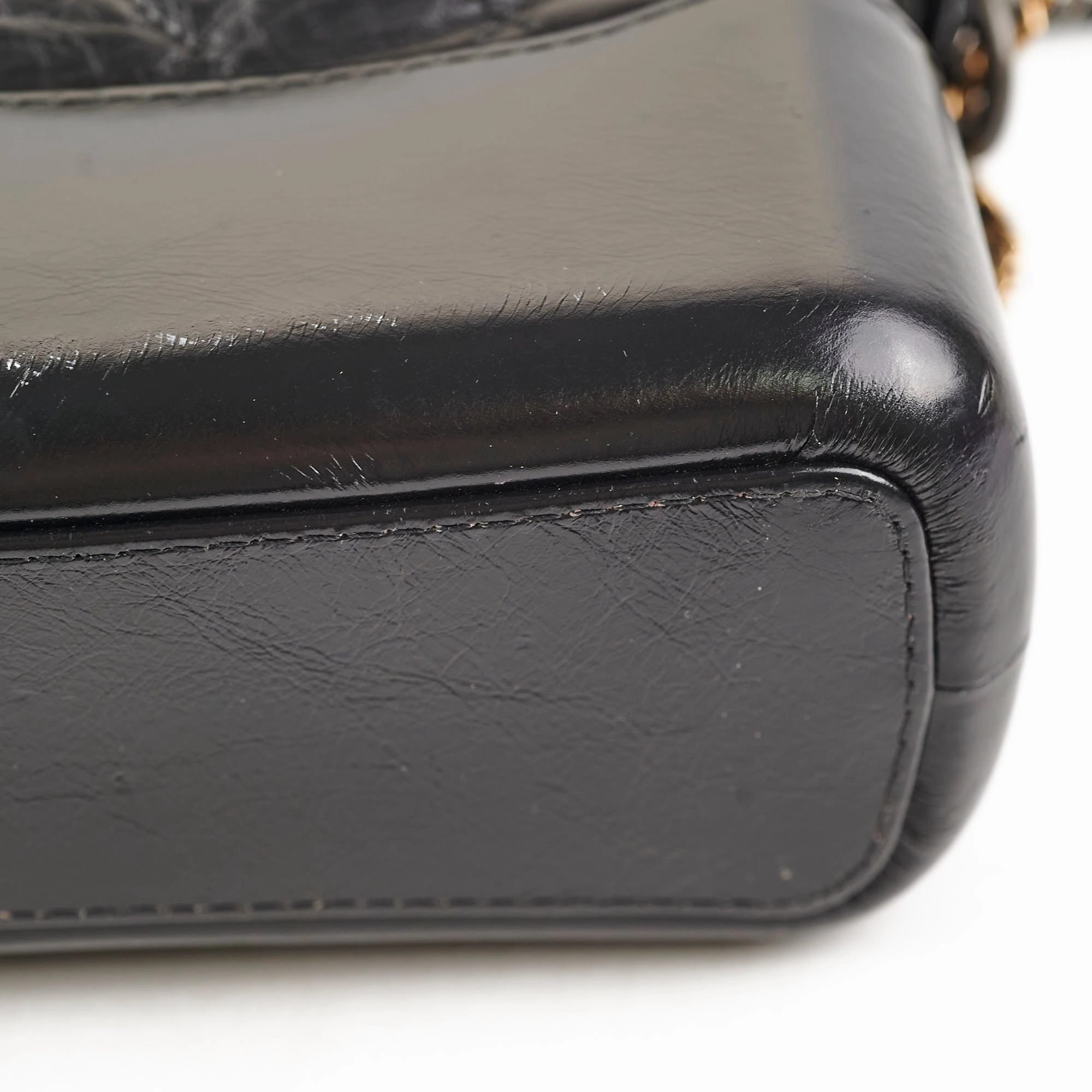 Chanel Gabriel Medium Hobo Calfskin Black