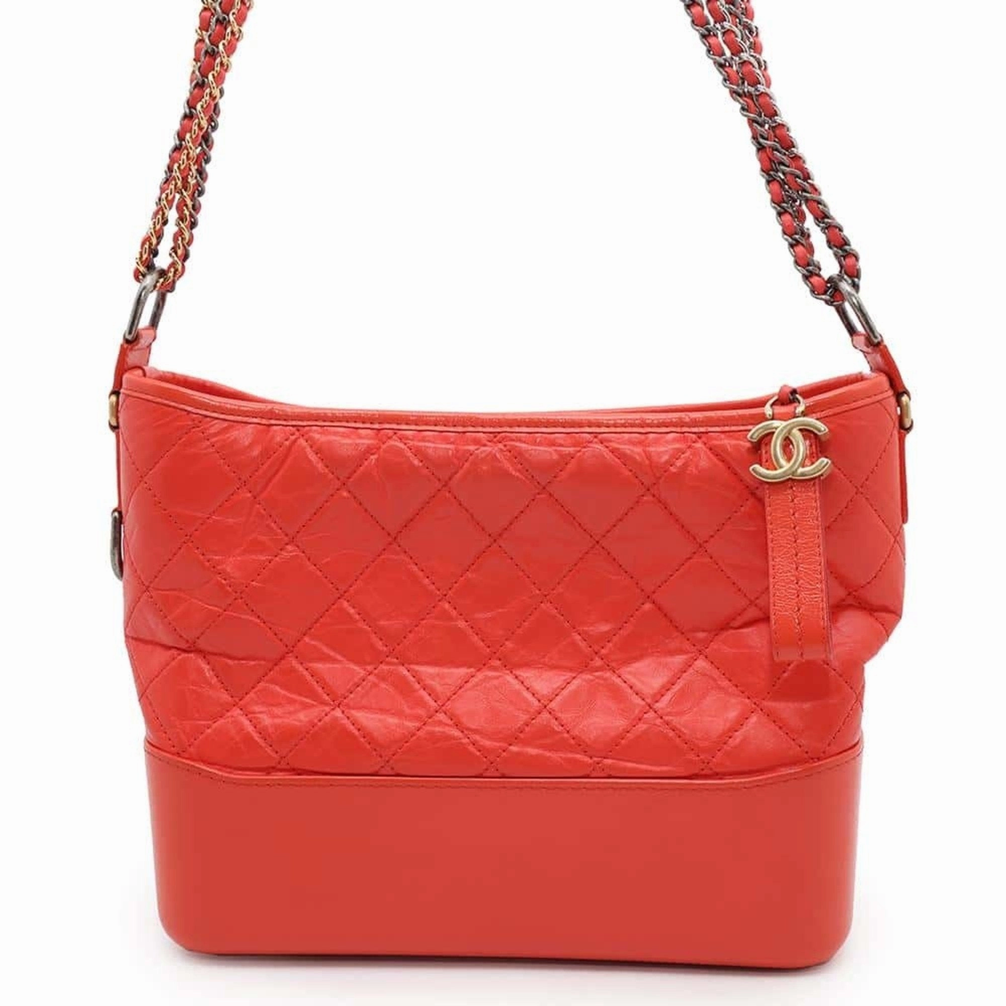 Chanel Gabrielle Leather Shoulder Bag (Pre-Owned)