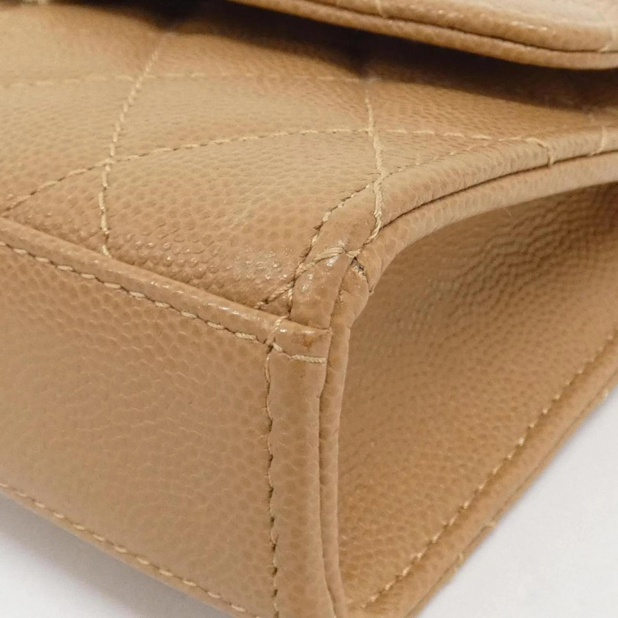 Chanel Grained Calfskin Handbag Shoulder Bag (Pre-Owned)