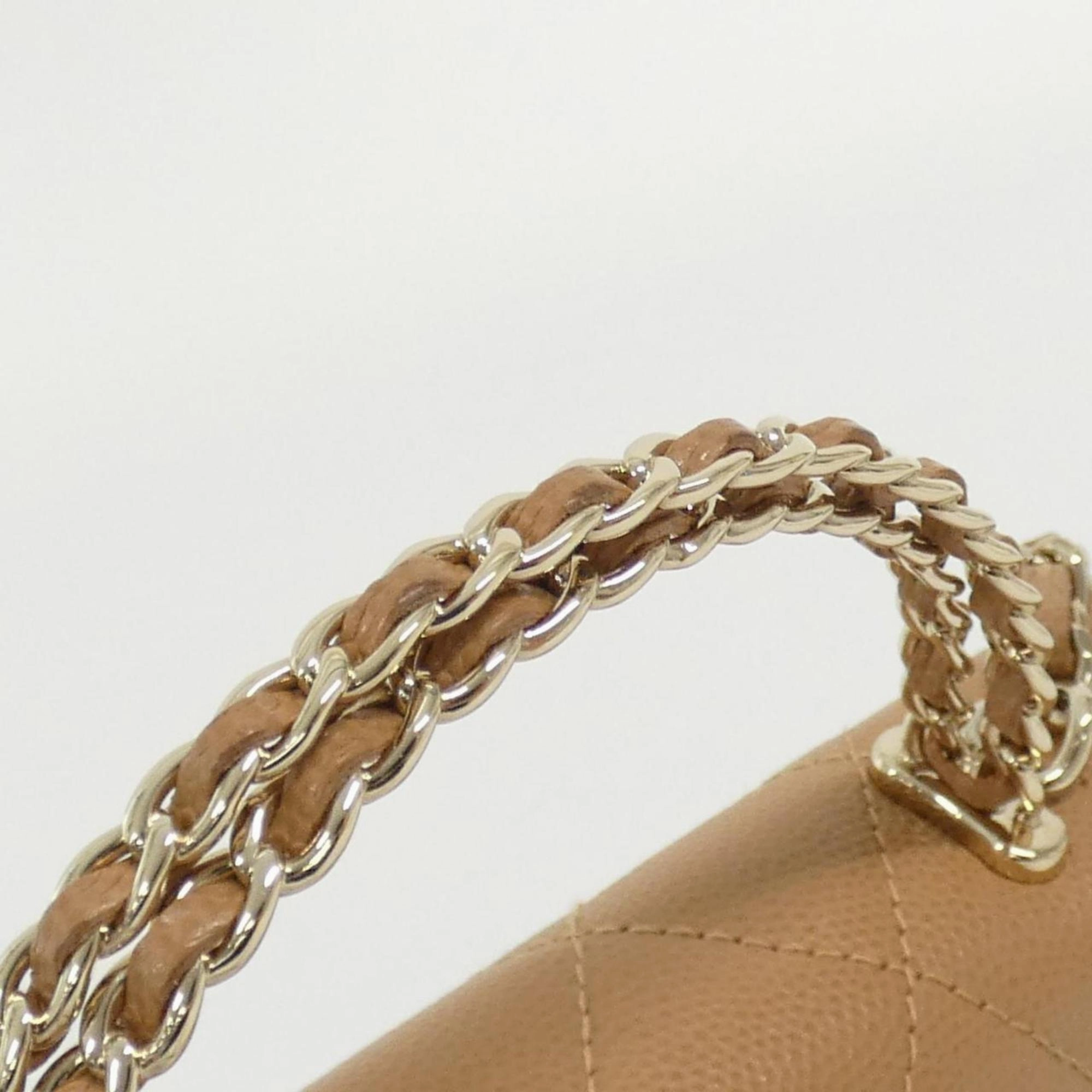 Chanel Grained Calfskin Handbag Shoulder Bag (Pre-Owned)