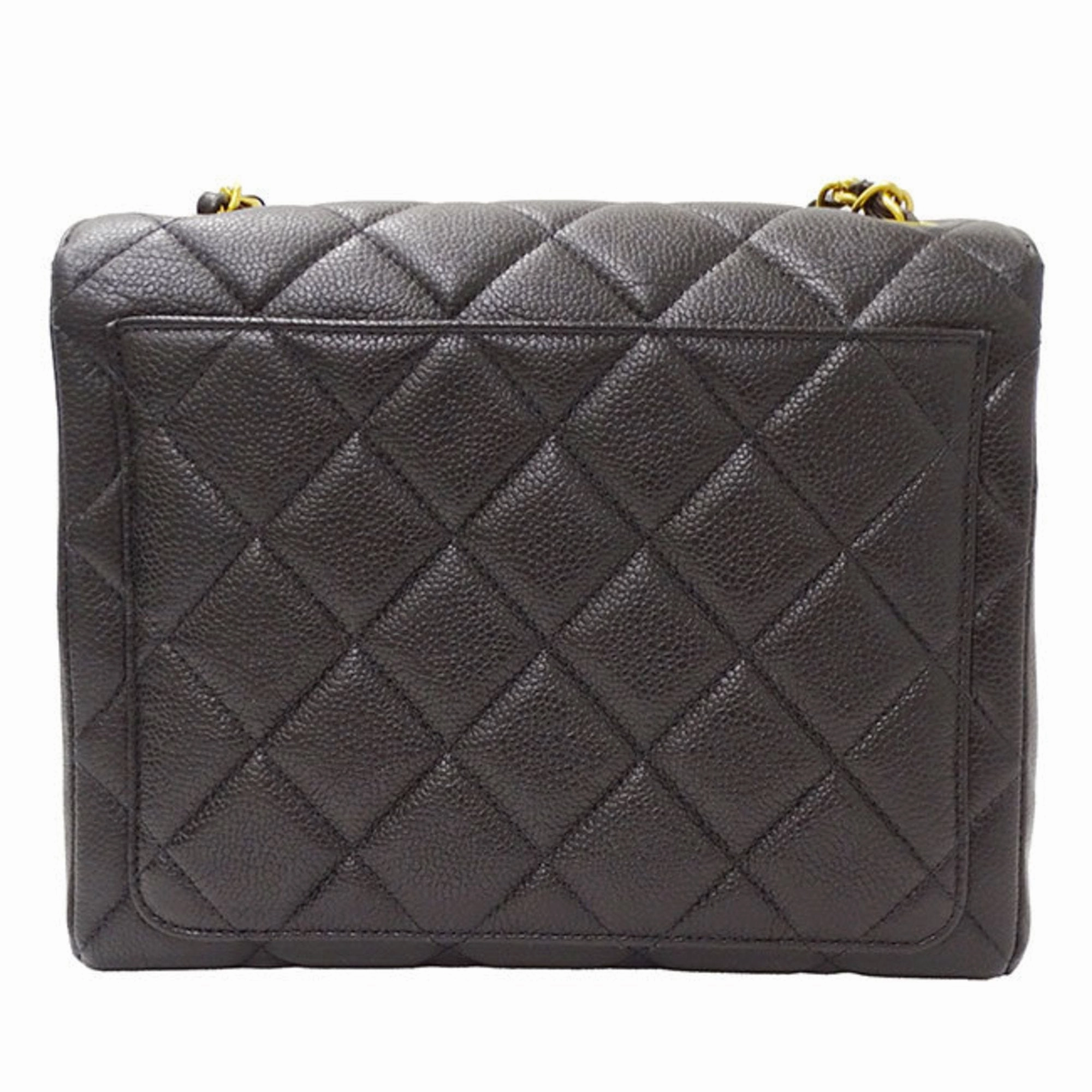 Chanel Grained Calfskin Shoulder Bag (Pre-Owned)