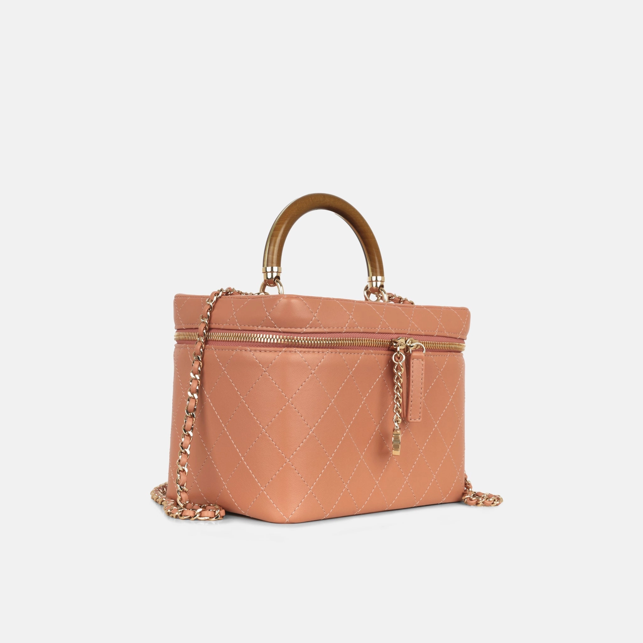 Chanel Knock On Wood Vanity Case