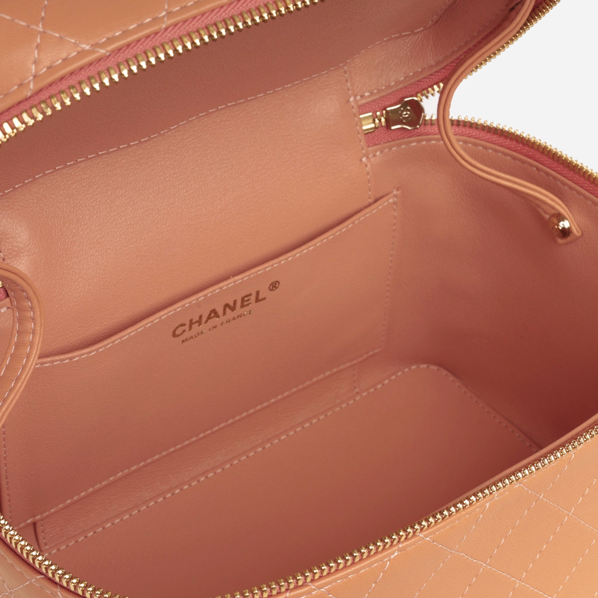 Chanel Knock On Wood Vanity Case