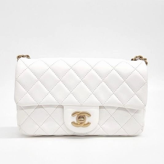 Chanel Lambskin Classic Golden Ball New Mini Crossbody Bag (5548707)