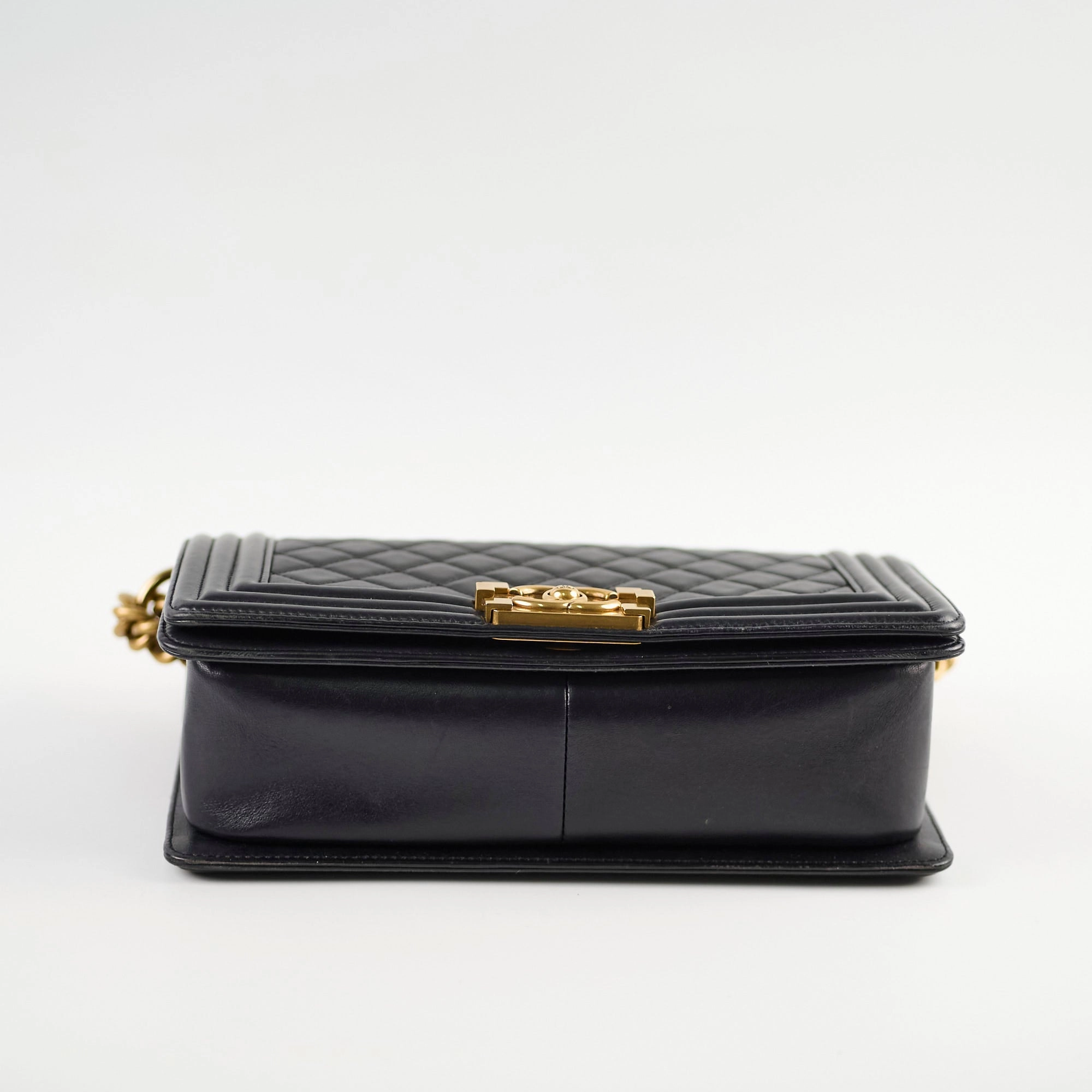 Chanel Lambskin Old Medium Boy