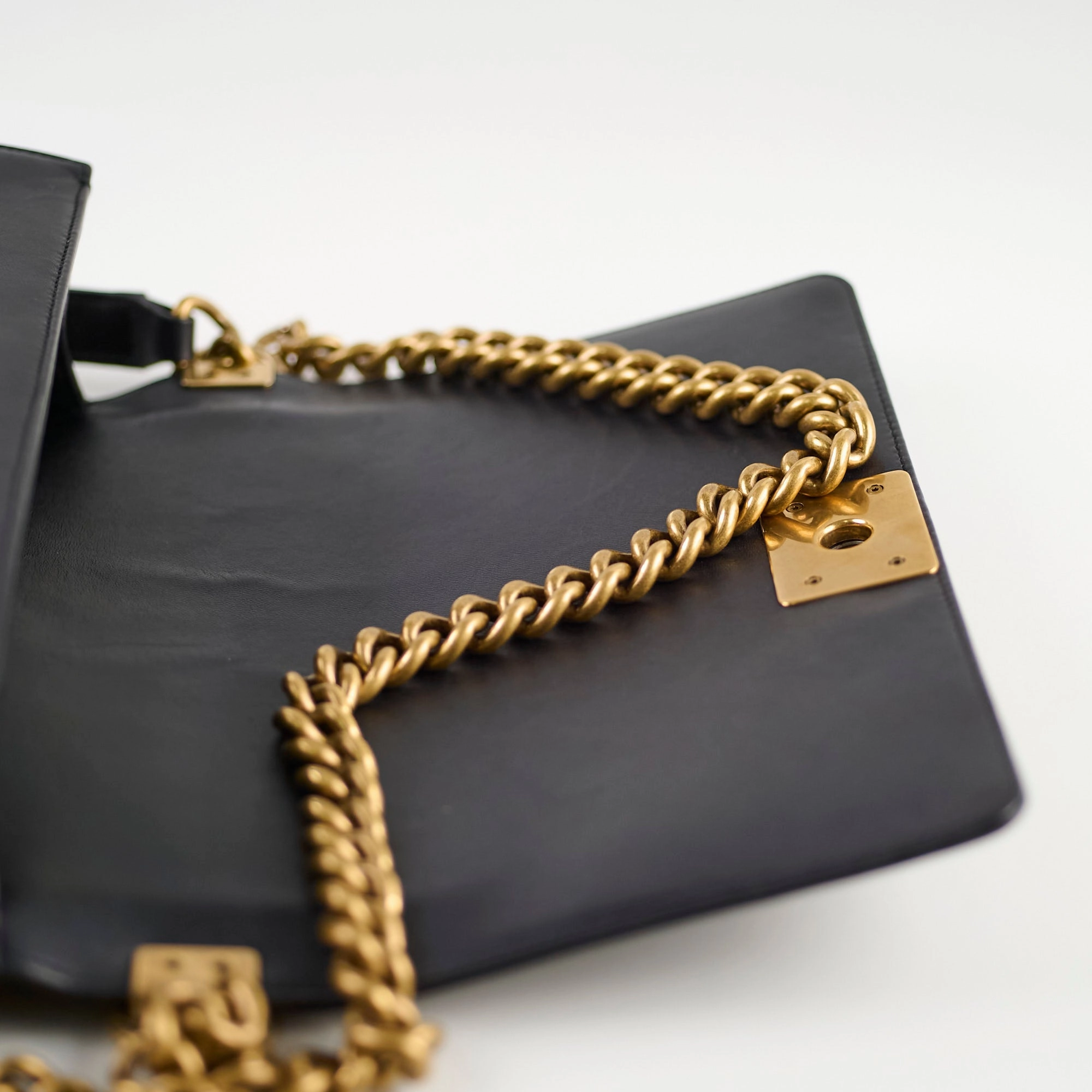 Chanel Lambskin Old Medium Boy