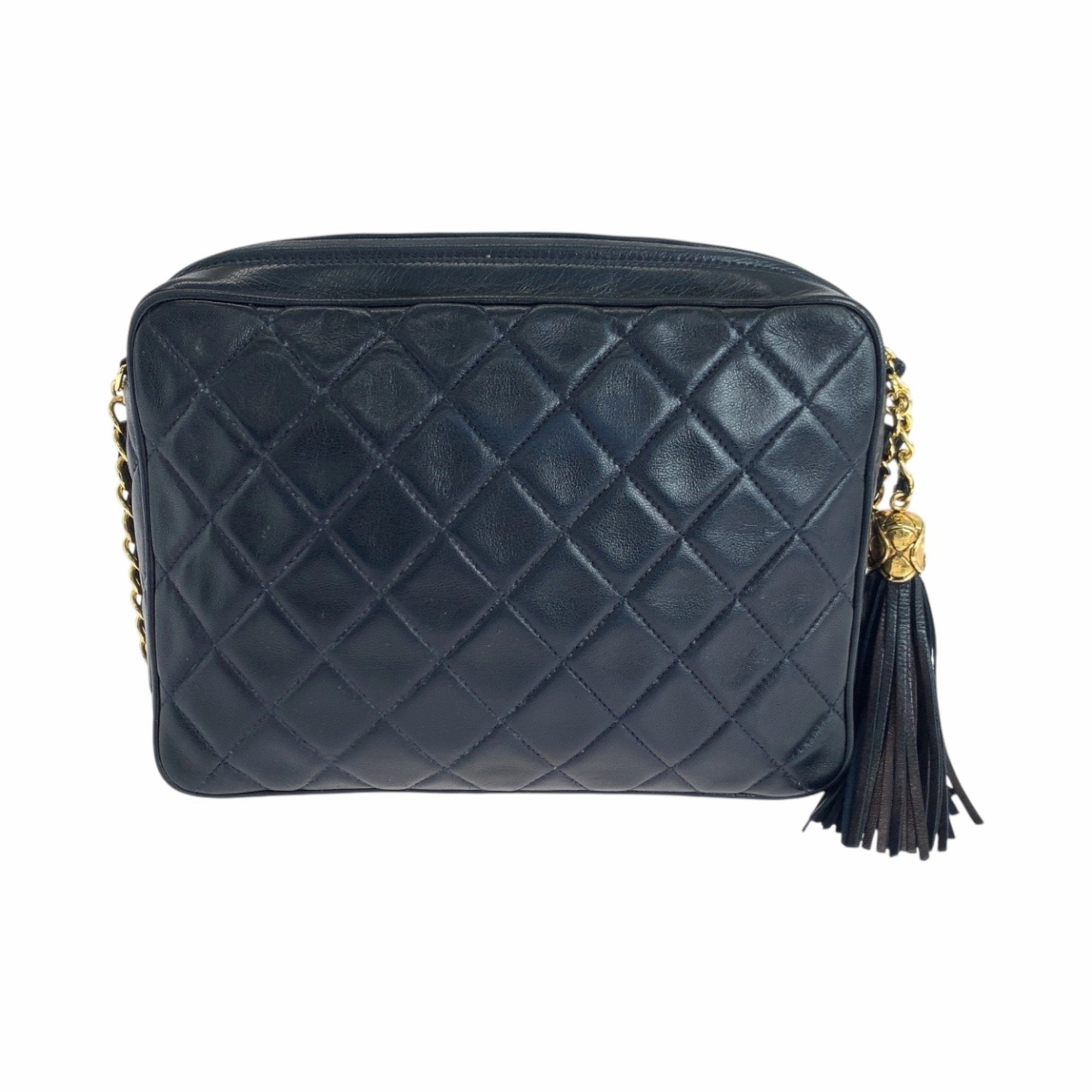 Chanel Leather Pochette Shoulder Bag (Pre-Owned)