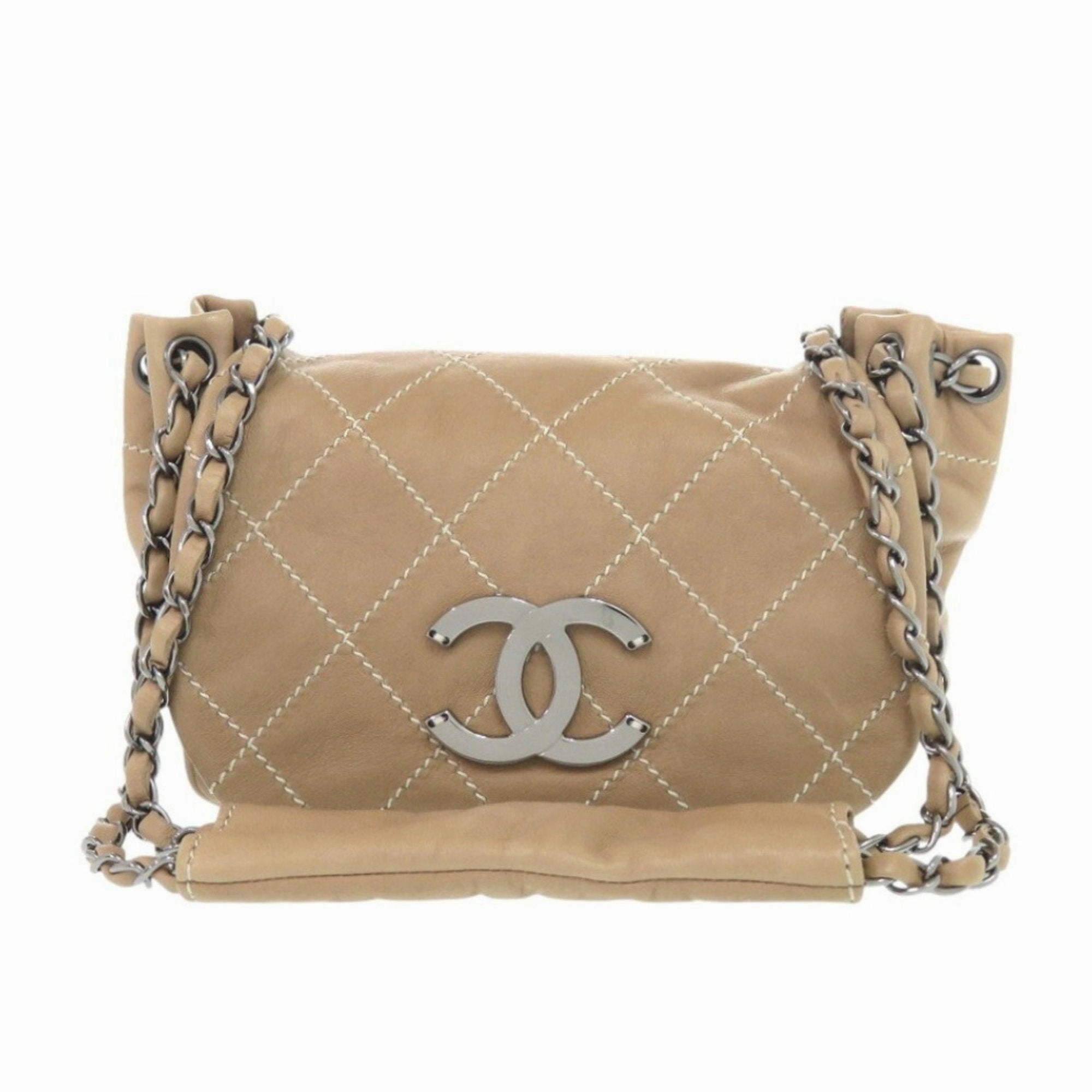 Chanel Leather Shoulder Bag (Pre-Owned)