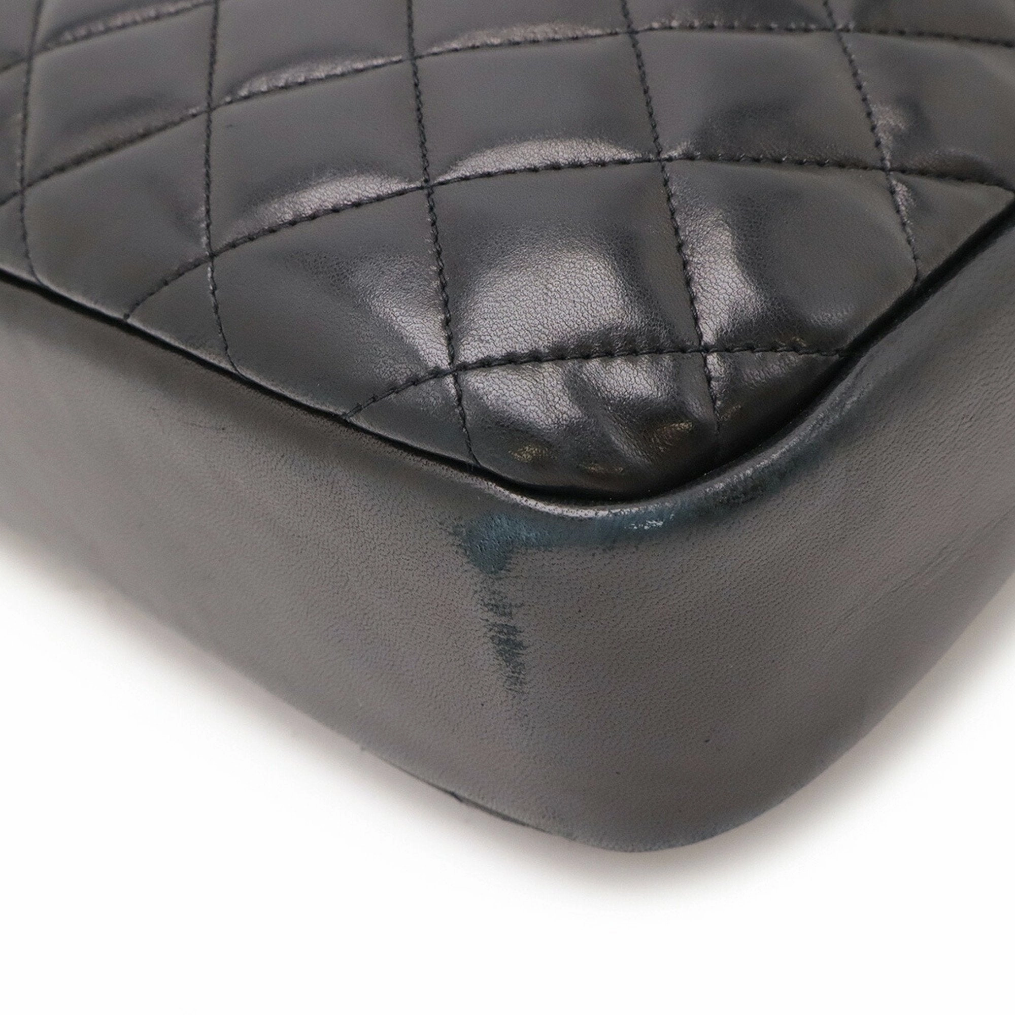 Chanel Leather Shoulder Bag Tote Bag (Pre-Owned)