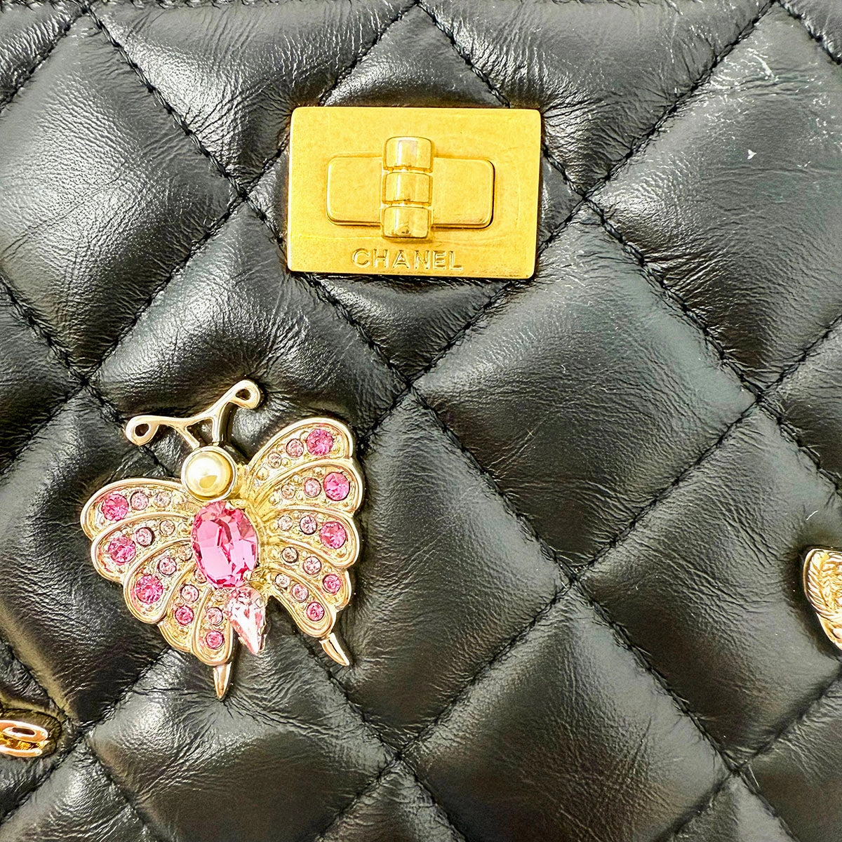 Chanel Lucky Charms Reissue 2.55 Wallet on Chain