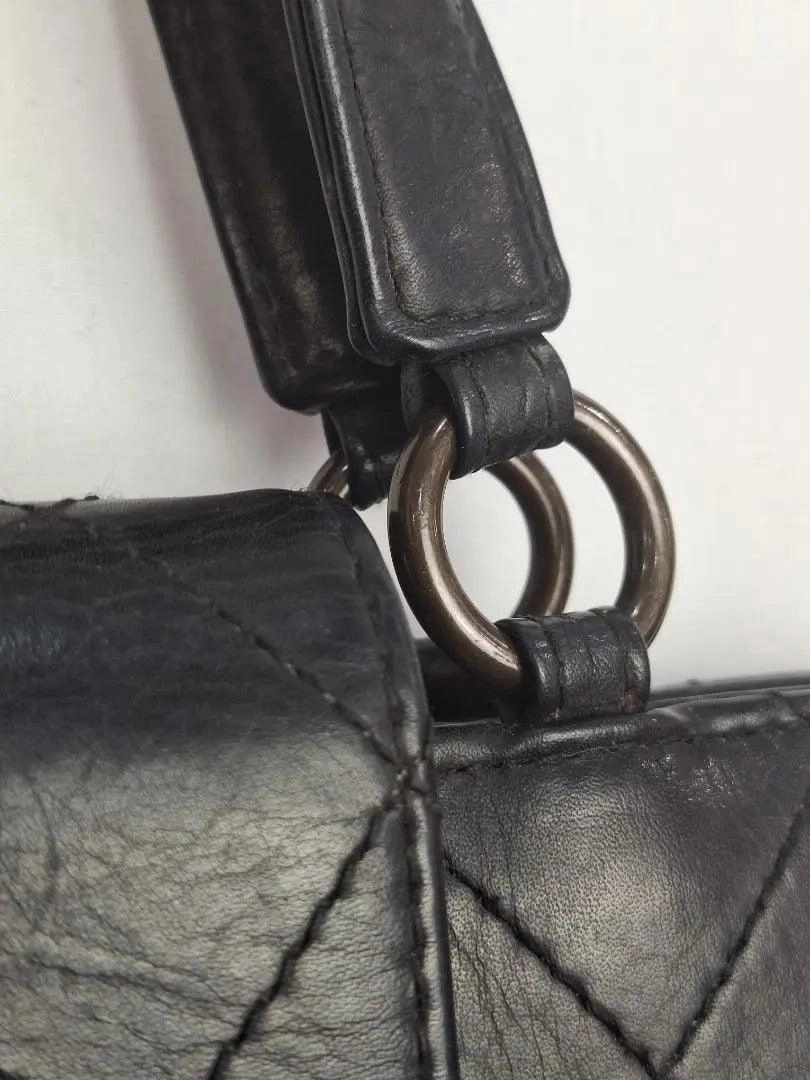 Chanel Matelasse Quilted Top Handle Bag