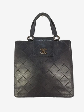 Chanel Matelasse Quilted Top Handle Bag