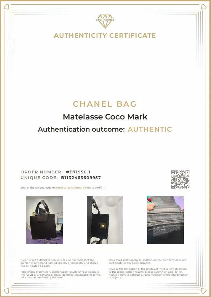 Chanel Matelasse Quilted Top Handle Bag