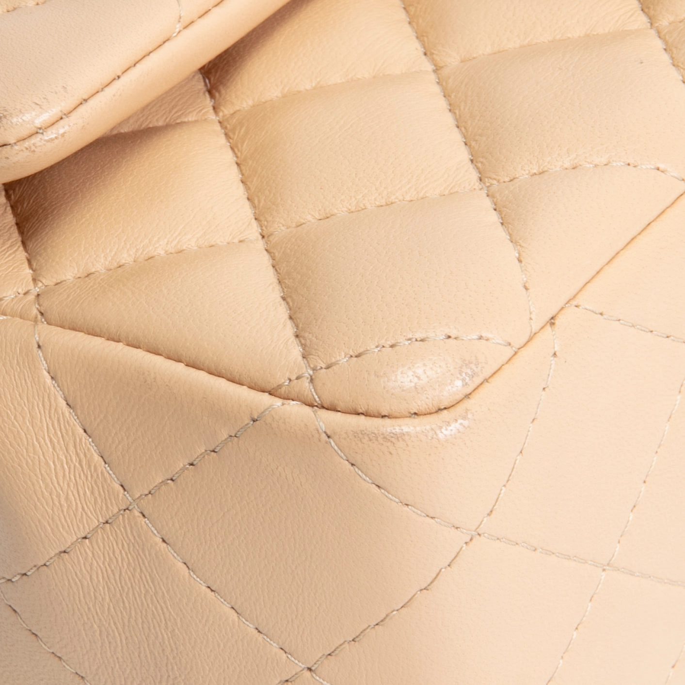 CHANEL Rectangular Mini Flap Bag- Beige