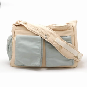 Chanel Sport Baby blue Baby pink Nylon Shoulder Bag (Pre-Owned)