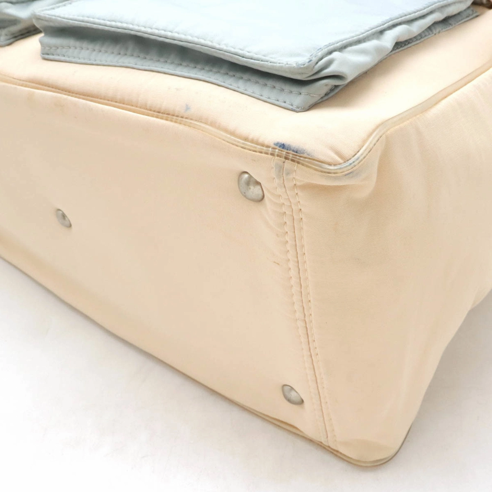 Chanel Sport Baby blue Baby pink Nylon Shoulder Bag (Pre-Owned)