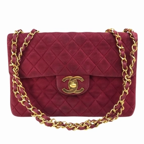 Chanel Timeless Suede Shoulder Bag (Pre-Owned)