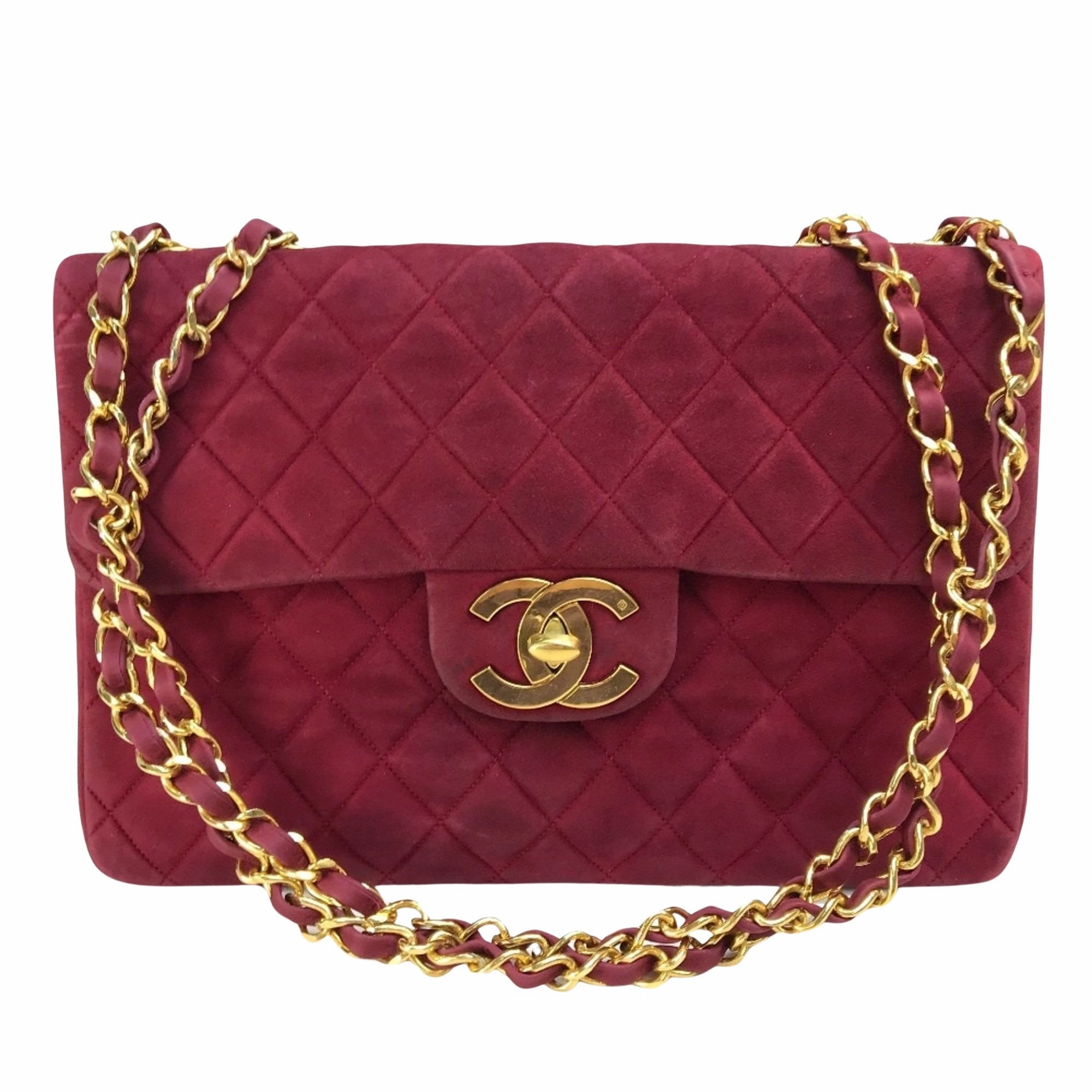Chanel Timeless Suede Shoulder Bag (Pre-Owned)