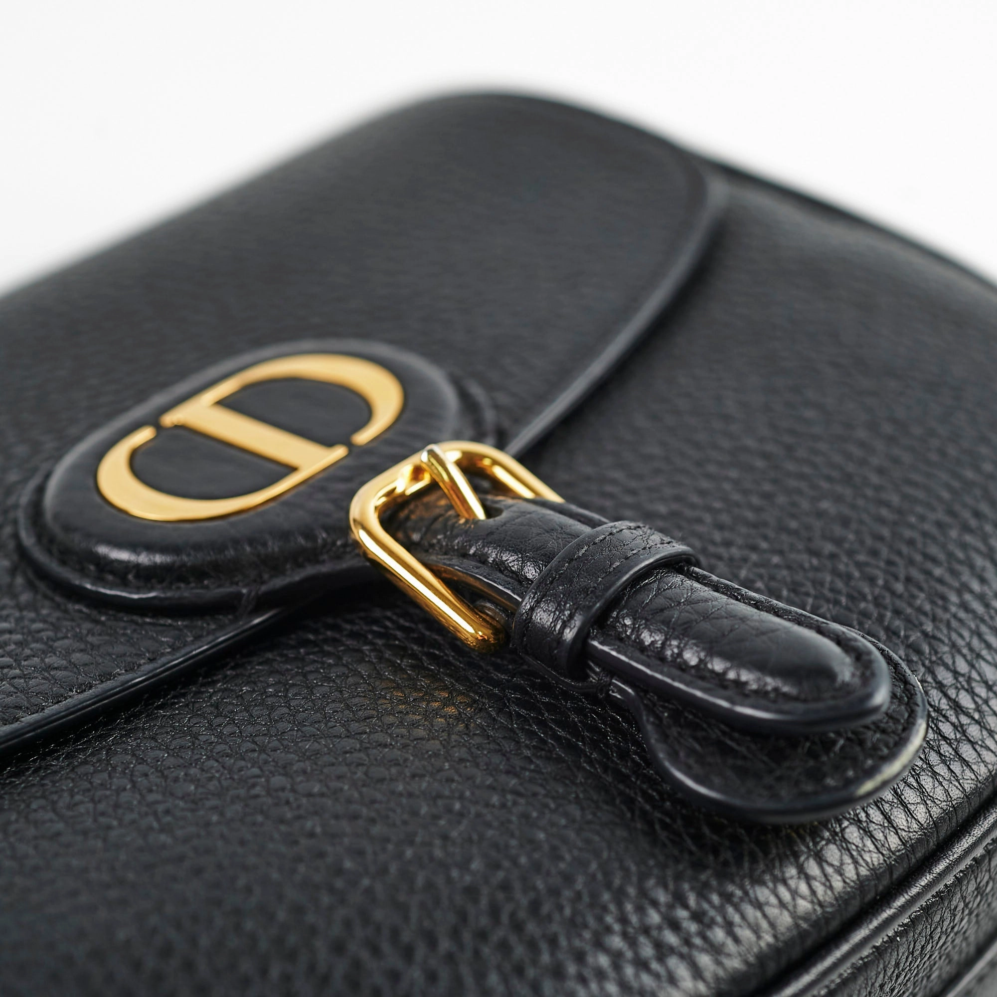 Christian Dior Bobby Medium Calfskin Black