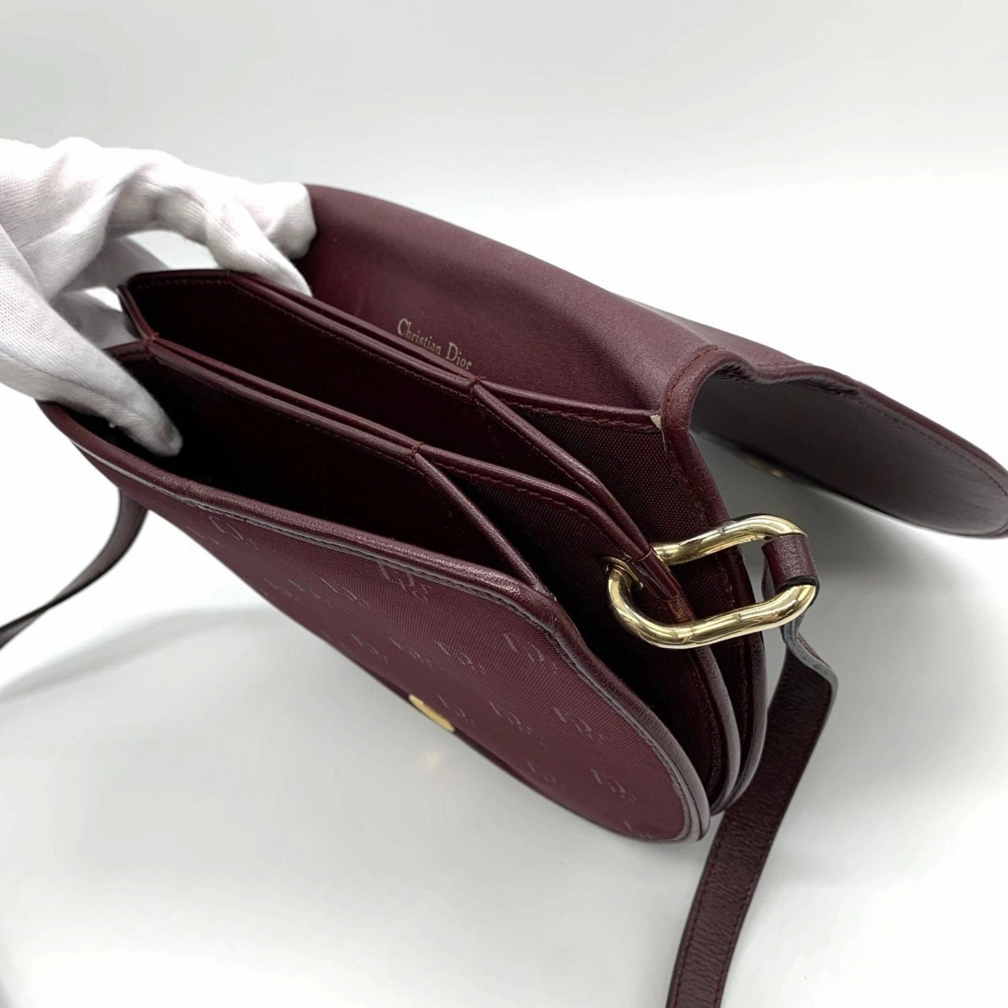 Christian Dior Leather Shoulder Bag (Pre-Owned)