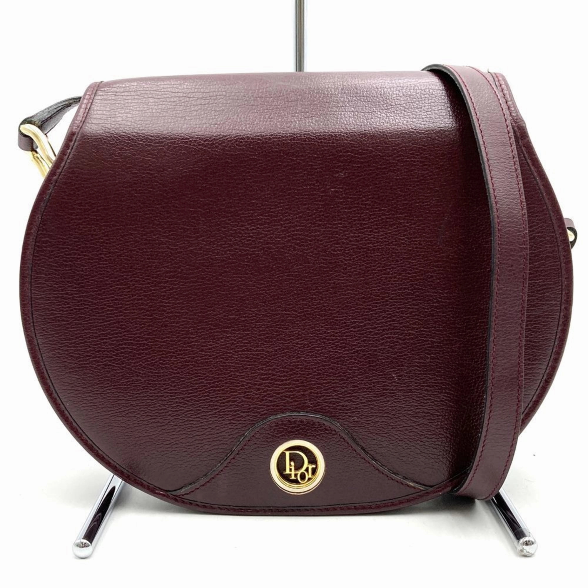 Christian Dior Leather Shoulder Bag (Pre-Owned)