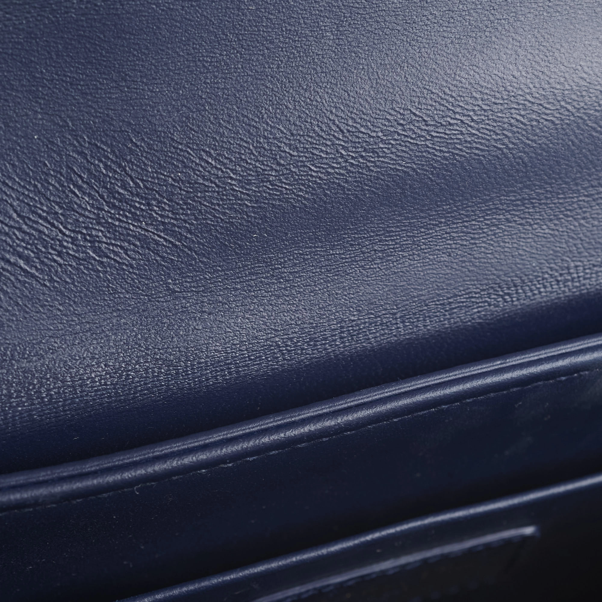 Christian Dior Montaigne Box Dark Blue