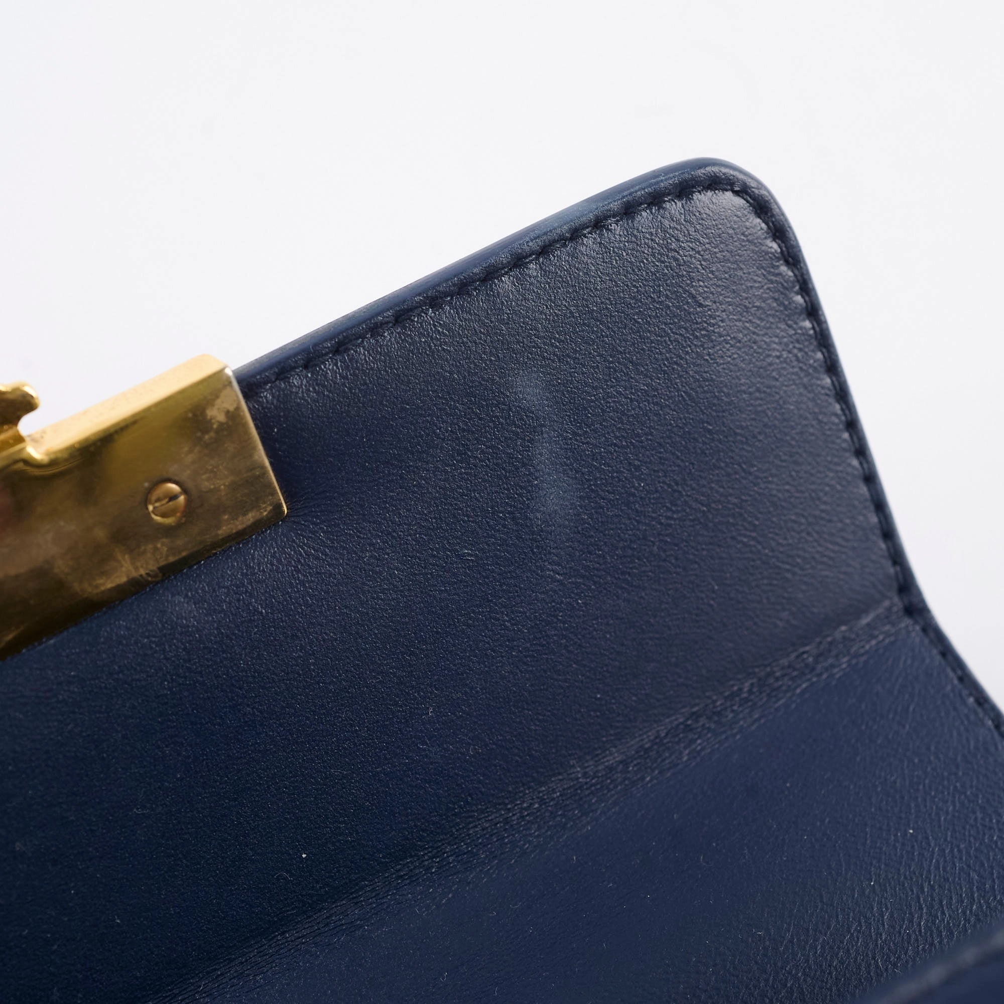 Christian Dior Montaigne Box Dark Blue