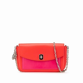 Christian Dior pink Color Leather Shoulder Bag (Pre-Owned)