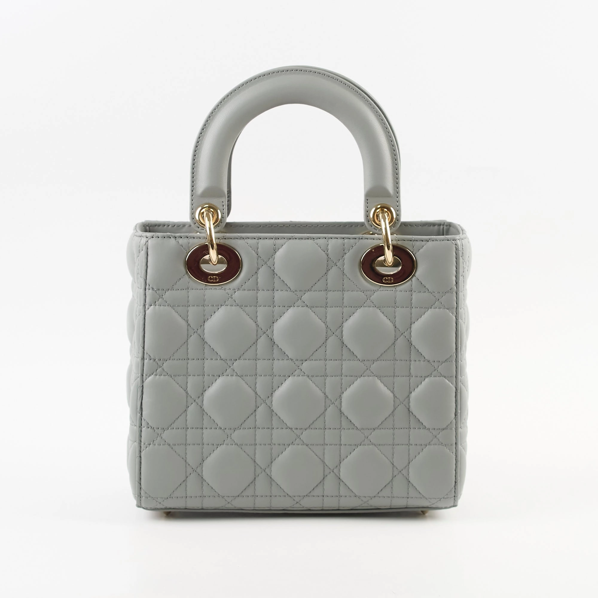 Christian Dior Small Lady Dior Grey