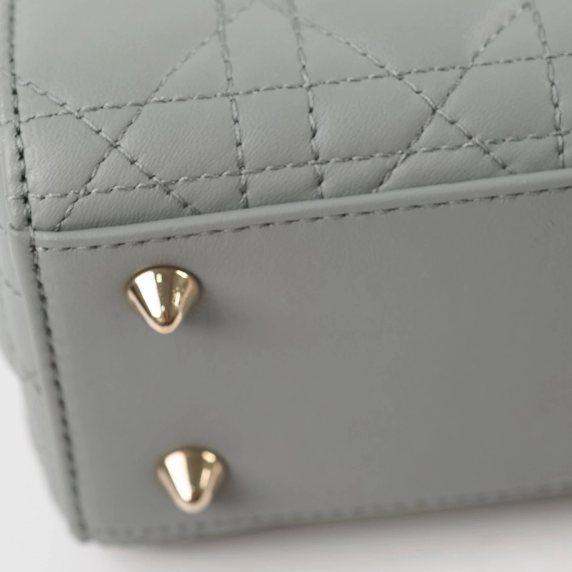 Christian Dior Small Lady Dior Grey