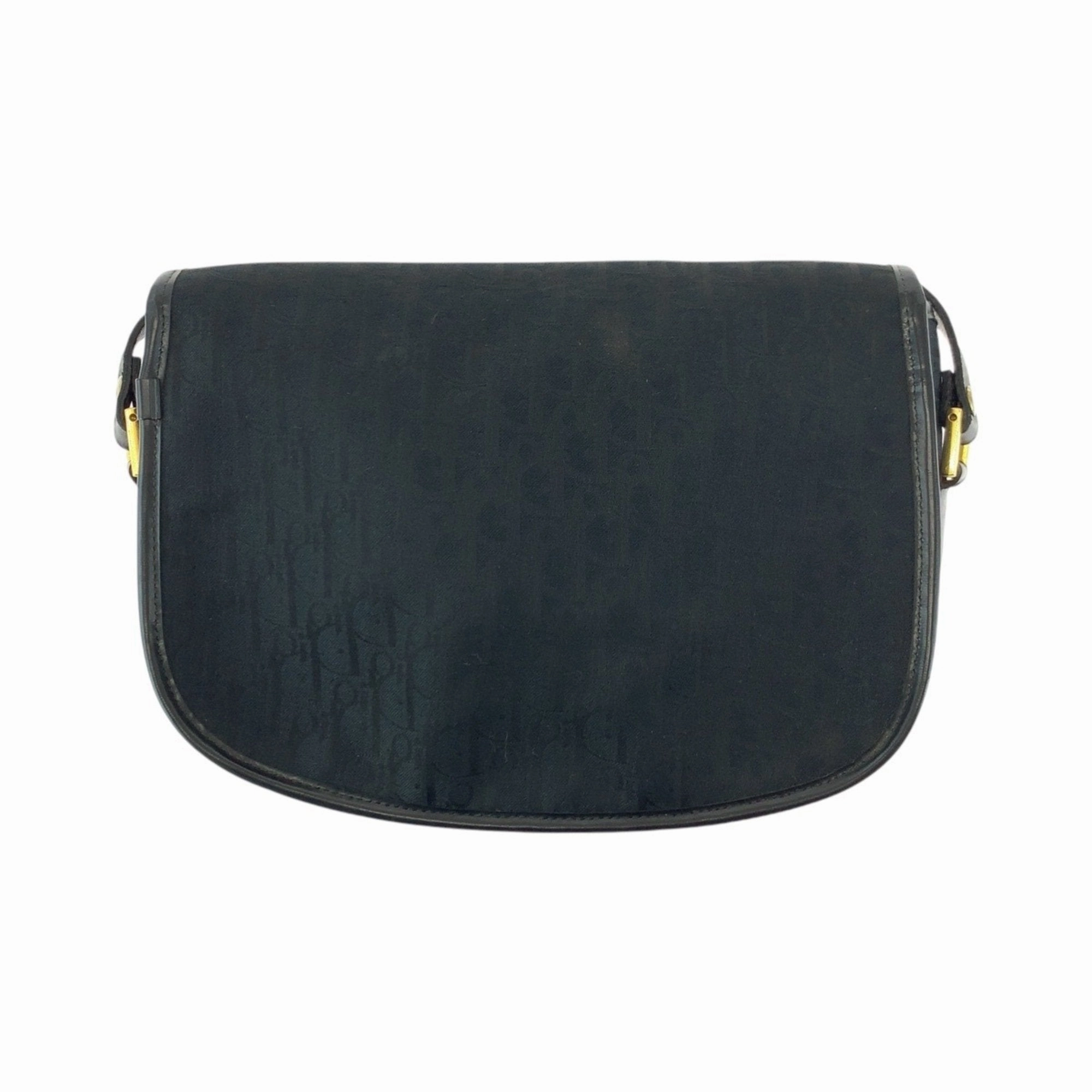 Christian Dior Trotter Canvas Leather Pochette Shoulder Bag (Pre-Owned)