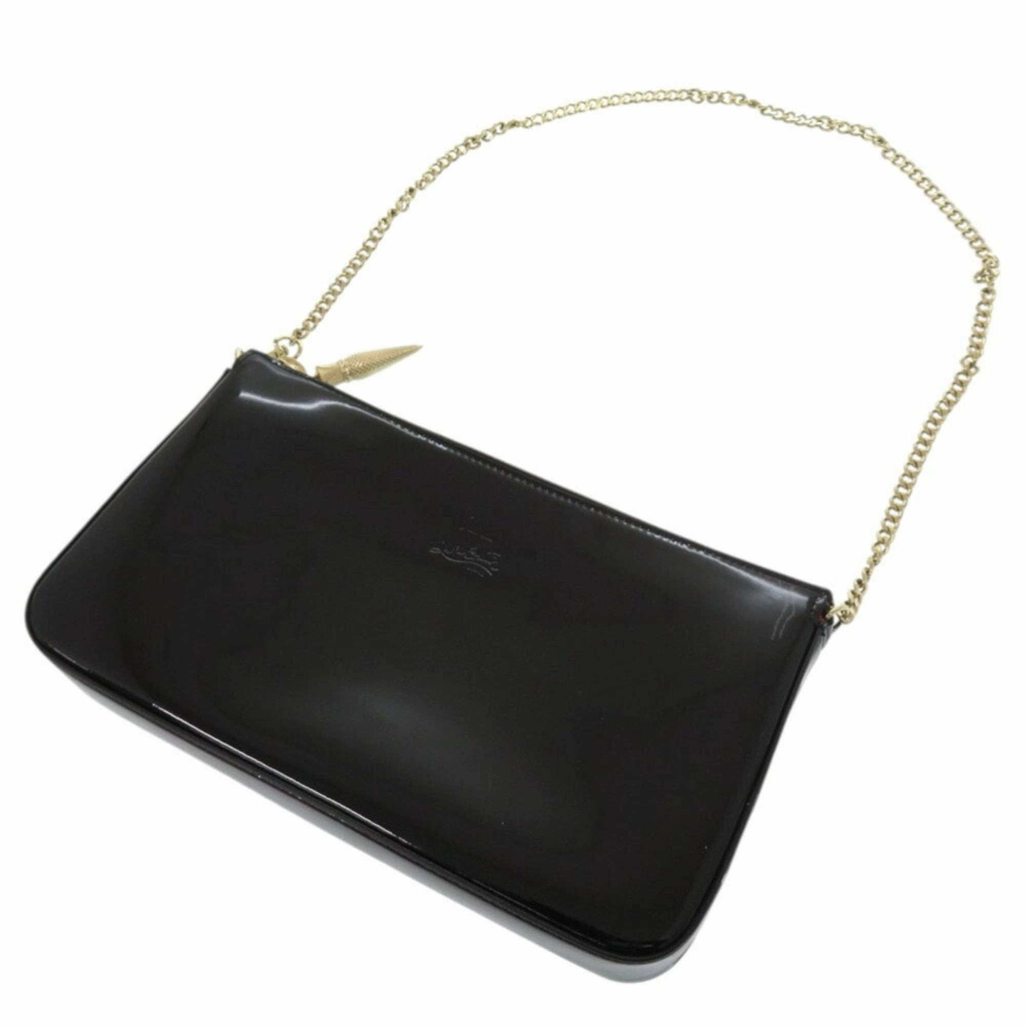 Christian Louboutin Patent Leather Shoulder Bag (Pre-Owned)