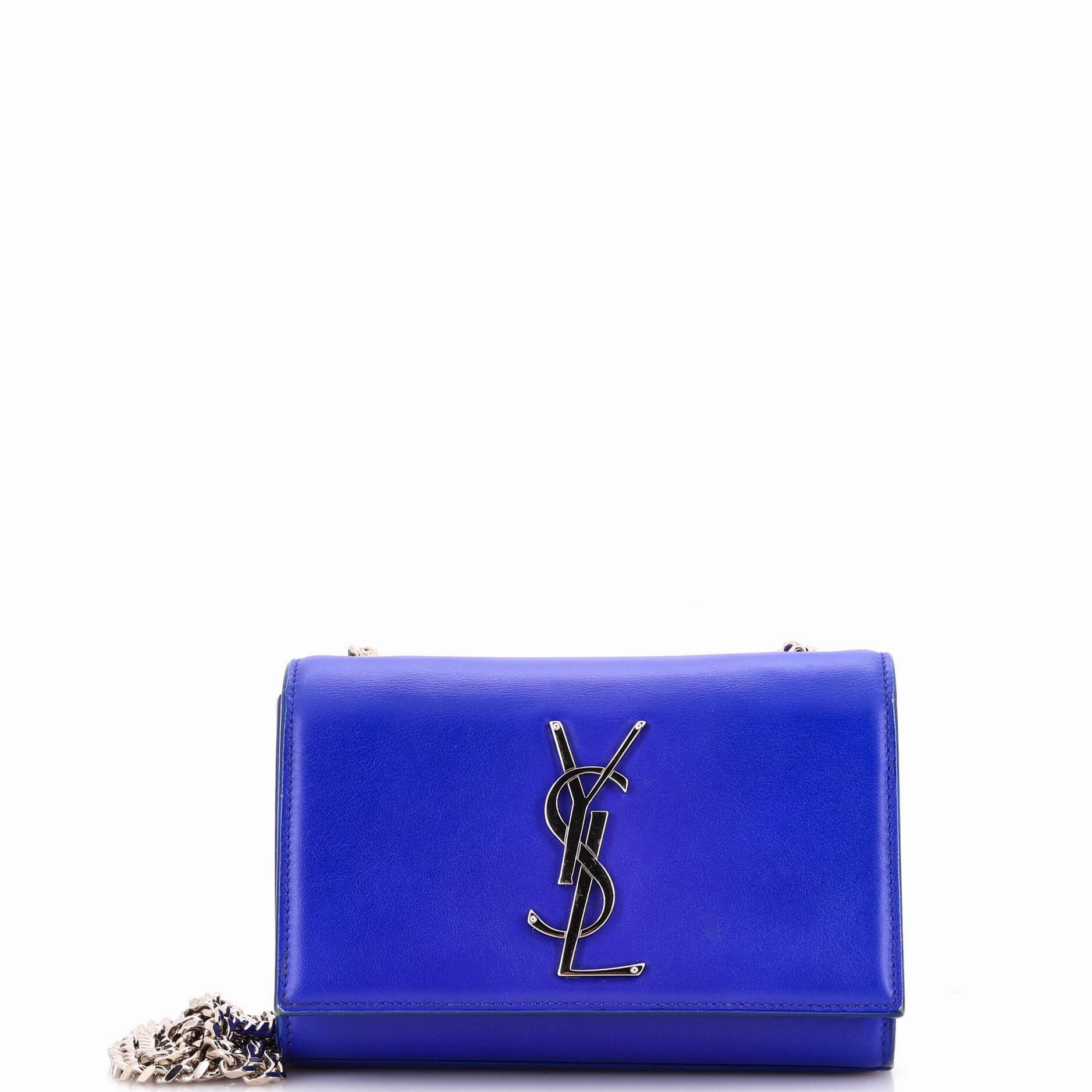 Classic Monogram Crossbody Bag Grainy Leather Small
