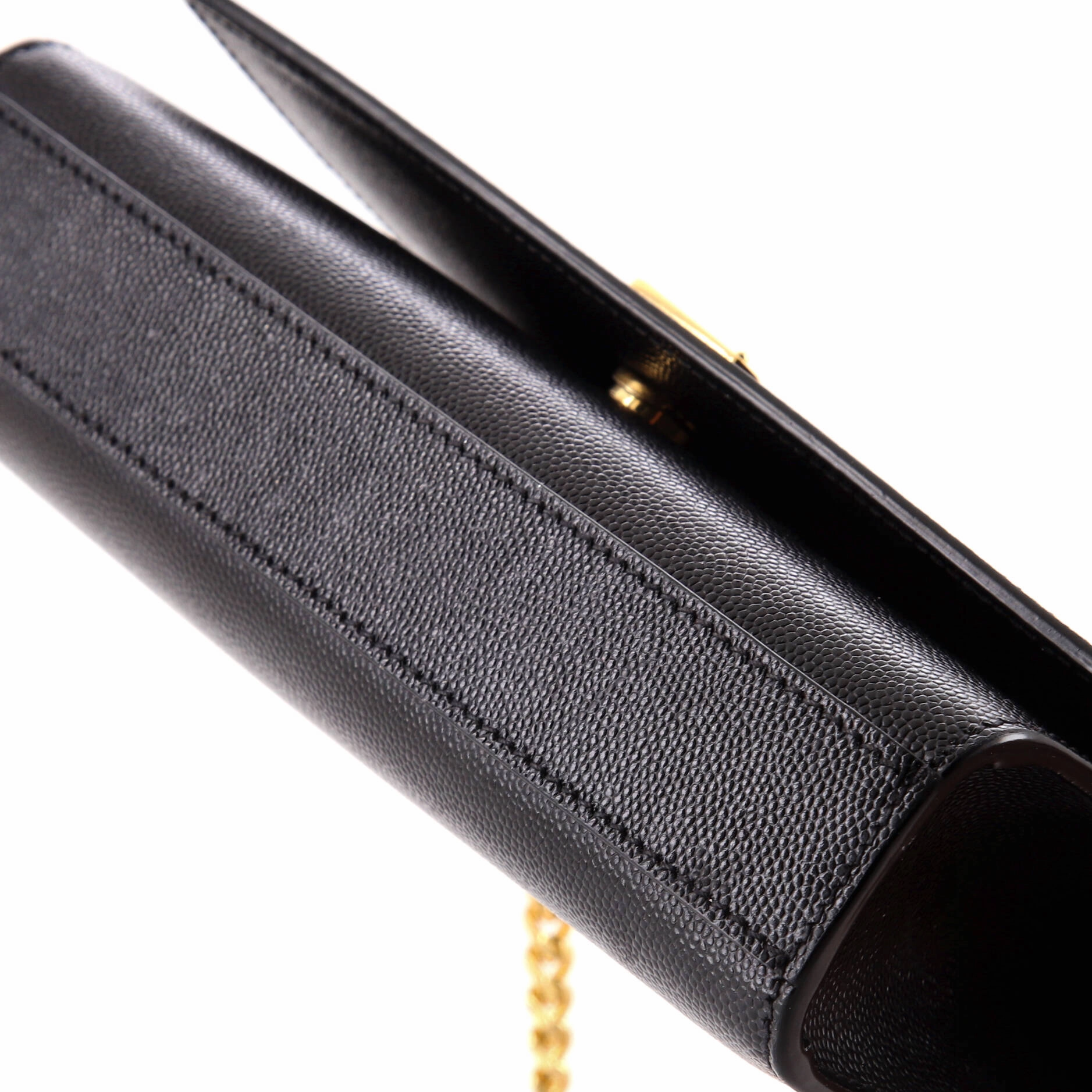 Classic Monogram Crossbody Bag Grainy Leather Small