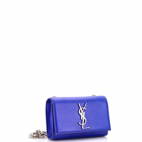 Classic Monogram Crossbody Bag Grainy Leather Small